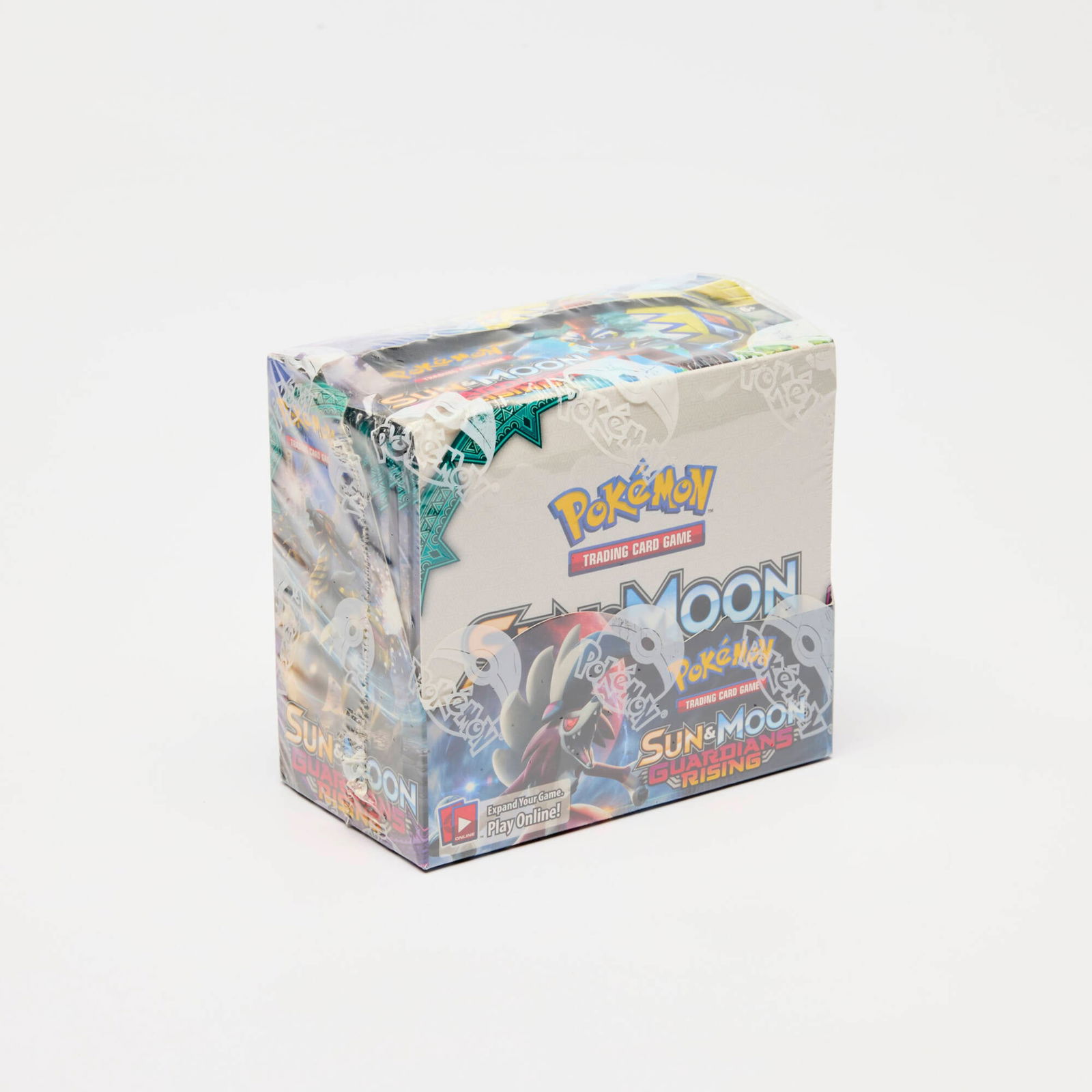 2017 Pokemon Sun & Moon Guardians Rising Booster Box Factory Sealed: 2017 Pokemon Sun & Moon Guardians Rising Booster Box Factory Sealed USA, 2017 Featuring cards from the Sun & Moon Guardians Rising series and may include: 132/145 Alolan Ninetales GX, 140/145 Sylveon