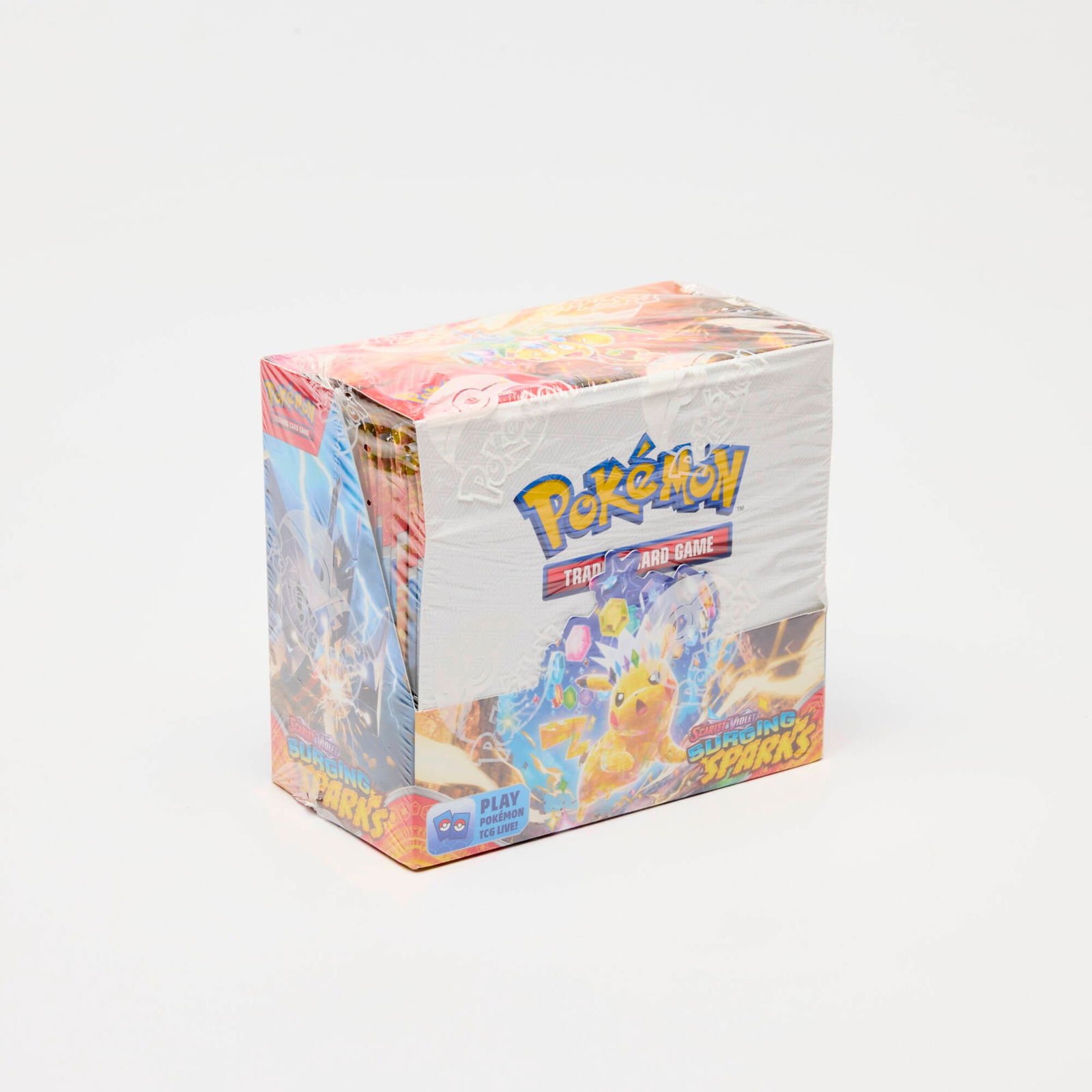 2024 Pokemon Scarlet & Violet Surging Sparks Booster Box Factory Sealed (1 of 2)