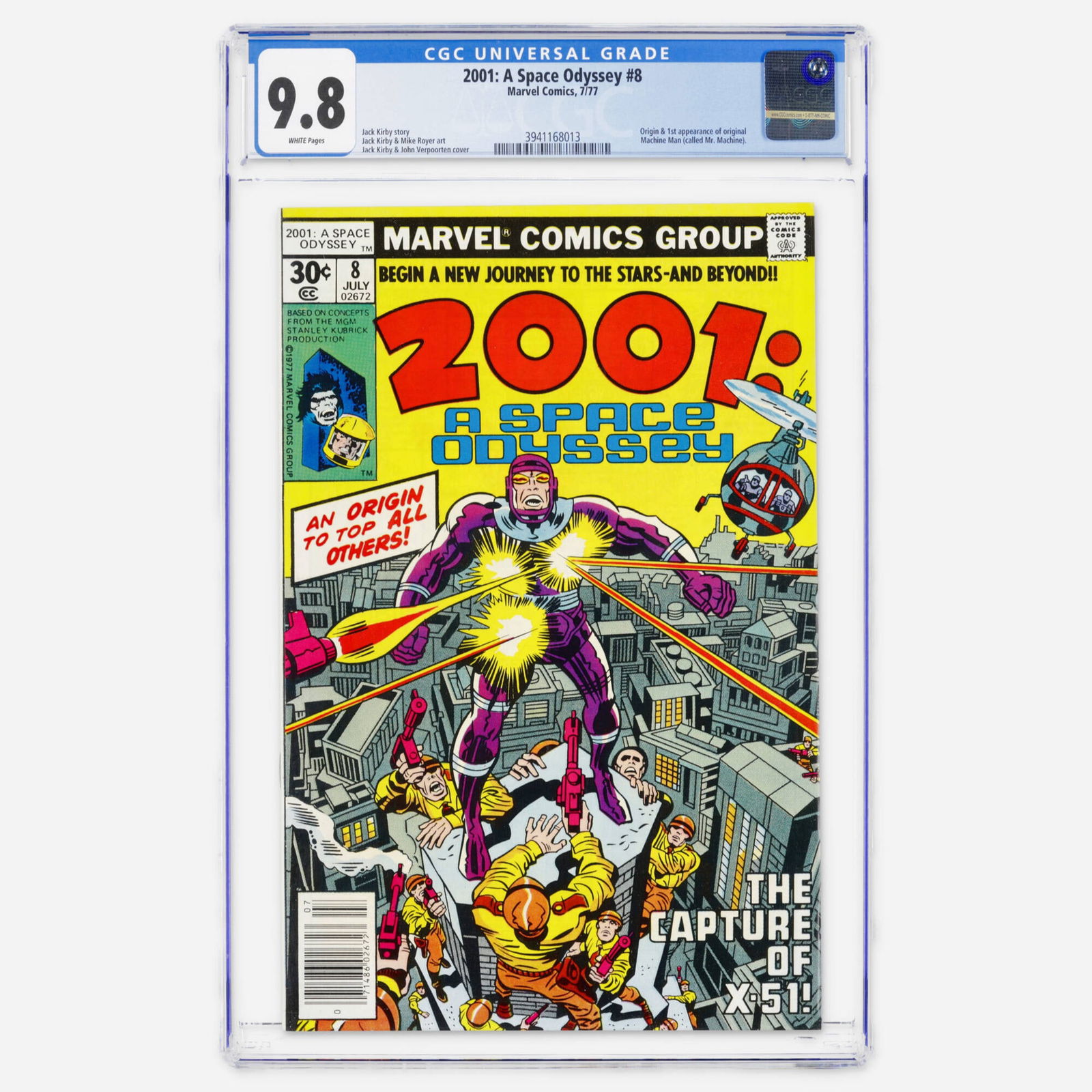 Marvel Comics 2001: A Space Odyssey #8 CGC 9.8 (1 of 2)