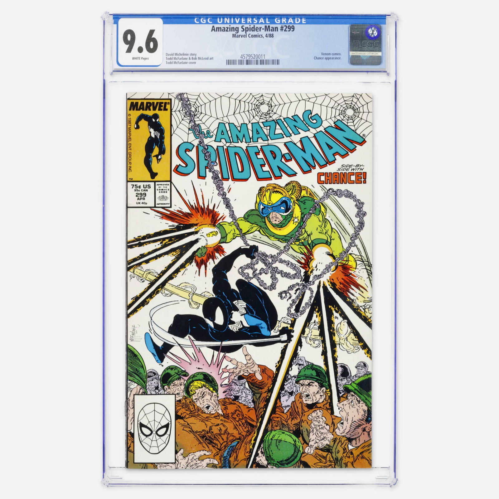 Marvel Comics Amazing Spider-Man #299 CGC 9.6 (1 of 2)