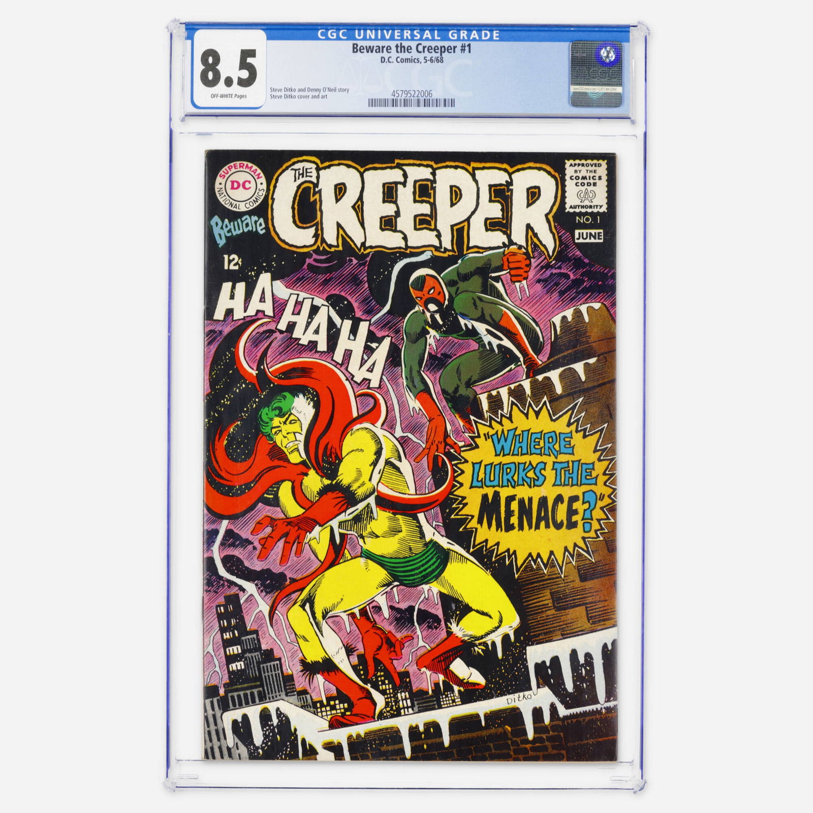 DC Comics Beware the Creeper #1 CGC 8.5 (1 of 2)