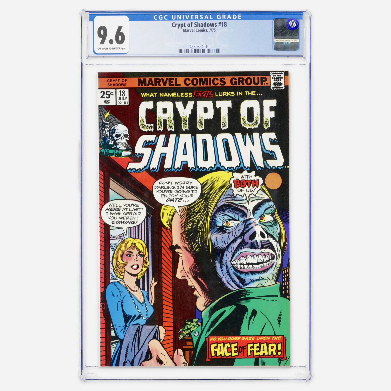 Marvel Comics Crypt of Shadows #18 CGC 9.6 (1 of 2)