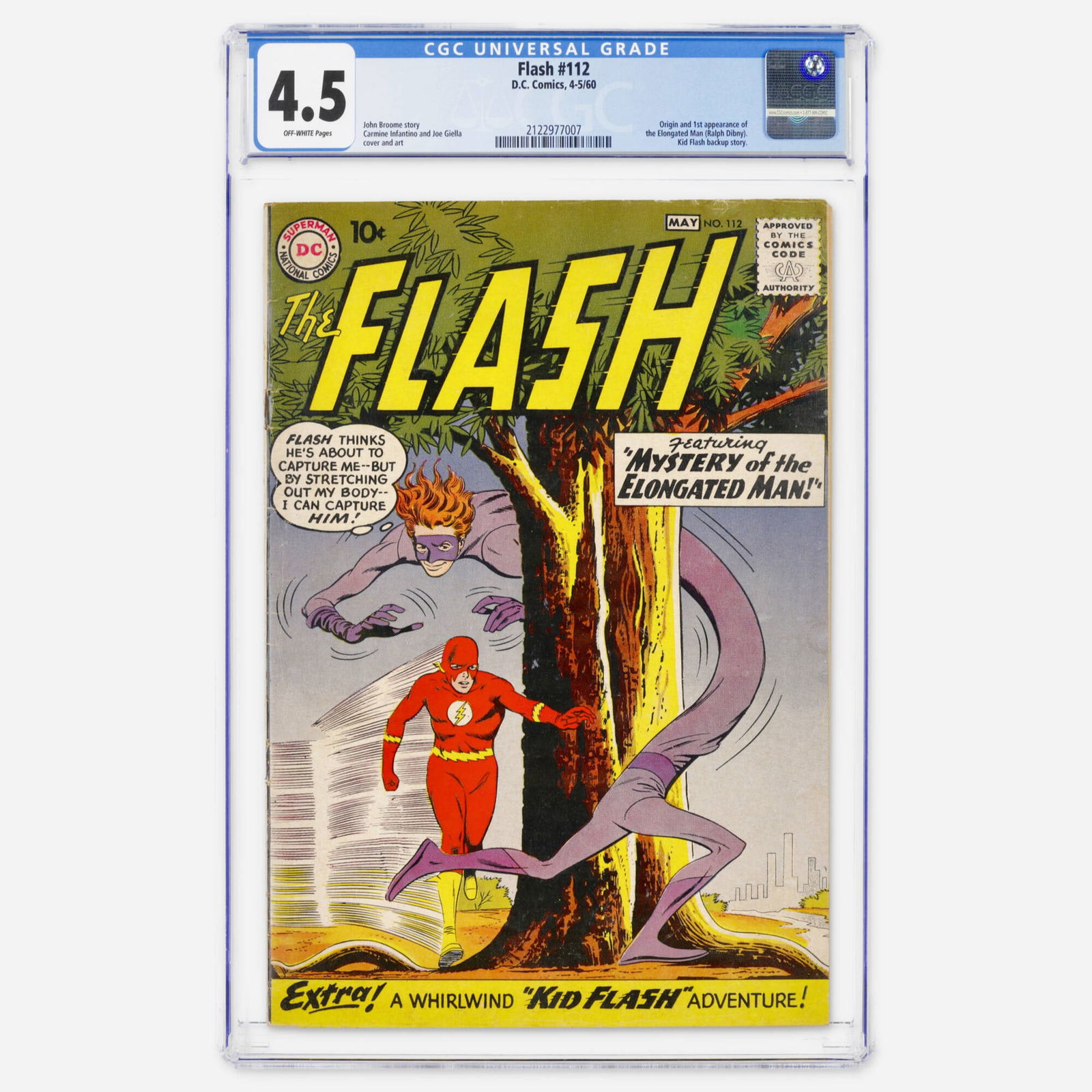 DC Comics Flash #112 CGC 4.5 (1 of 2)