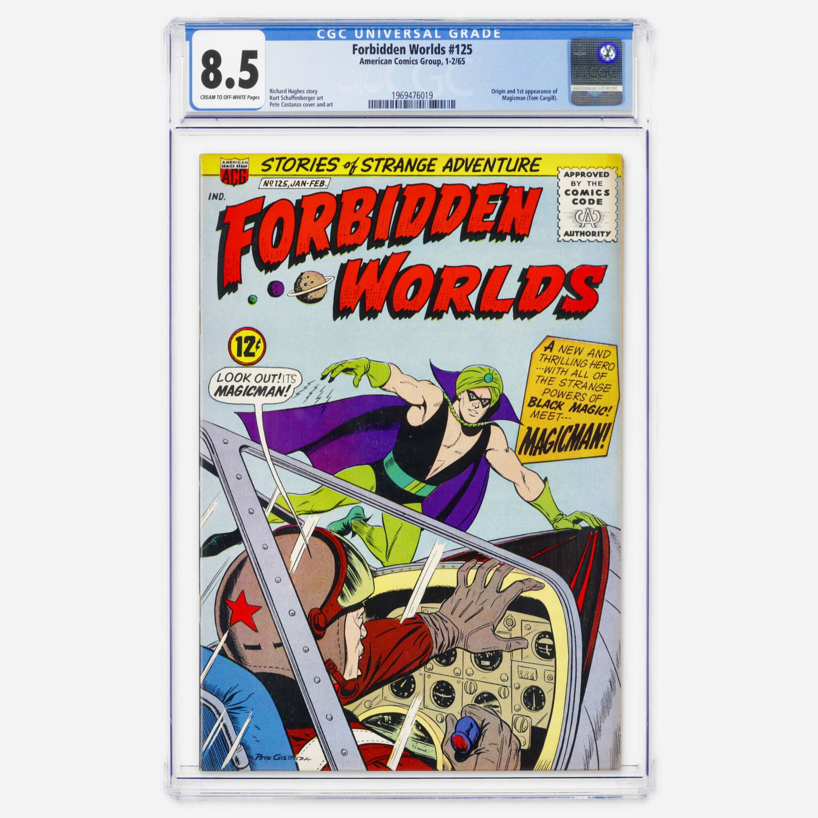 American Comics Group Forbidden Worlds #125 CGC 8.5 (1 of 2)