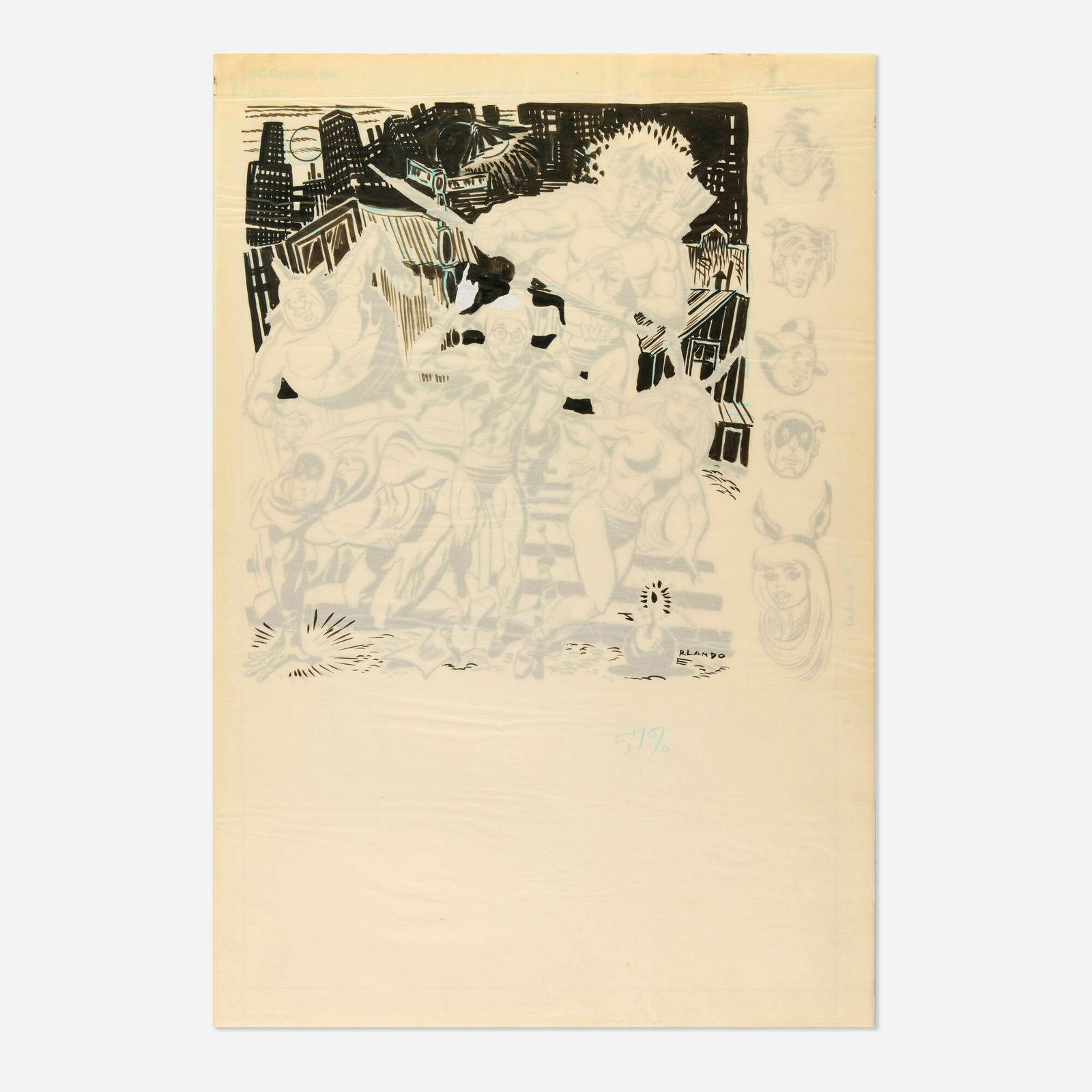 Sean King, Group of Two Original Art Illustrations (1993) (1 of 2)