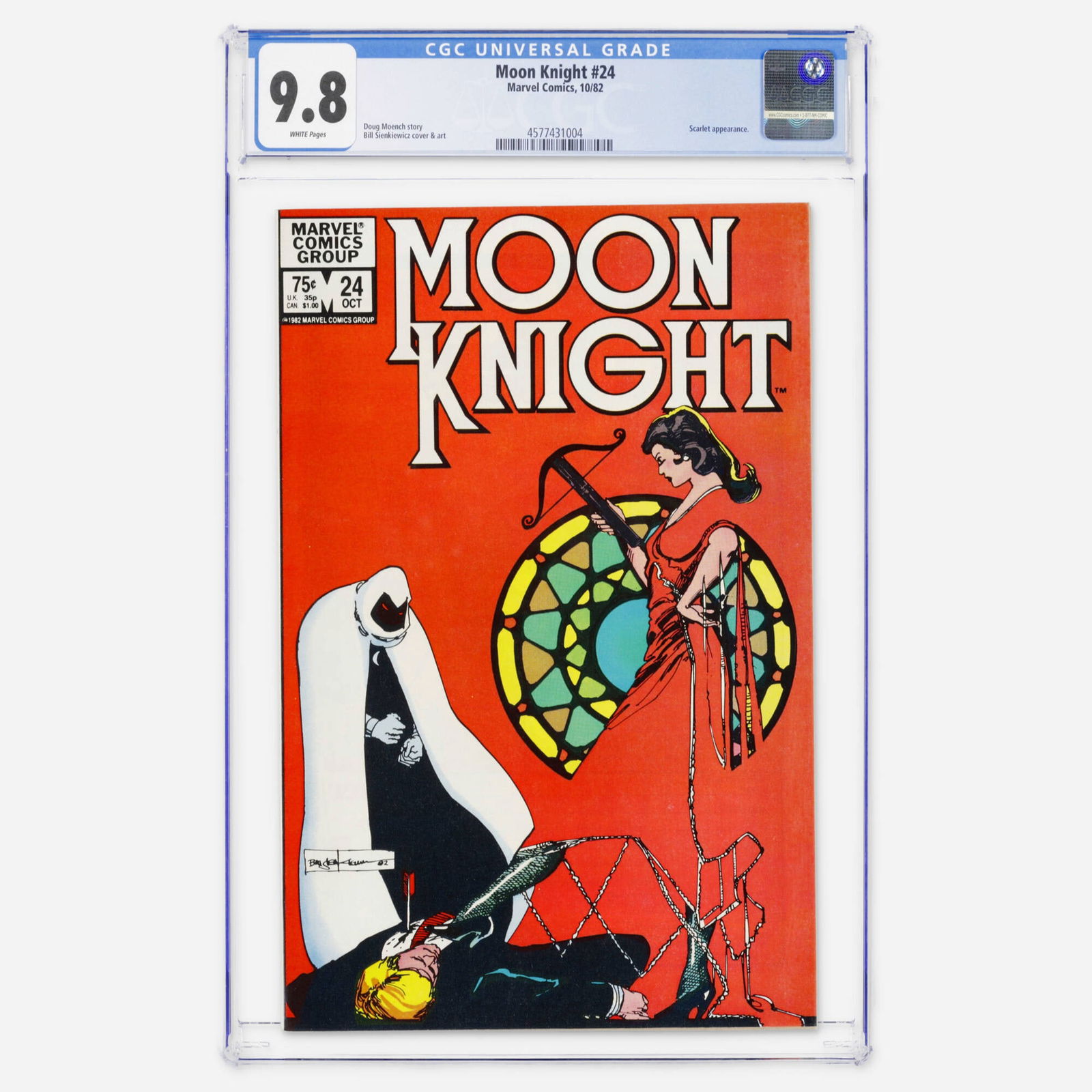 Marvel Comics Moon Knight #24 CGC 9.8 (1 of 2)