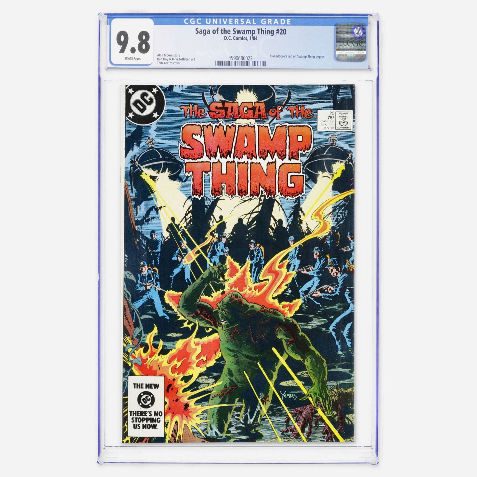 DC Comics Saga of the Swamp Thing #20 CGC 9.8 (1 of 2)