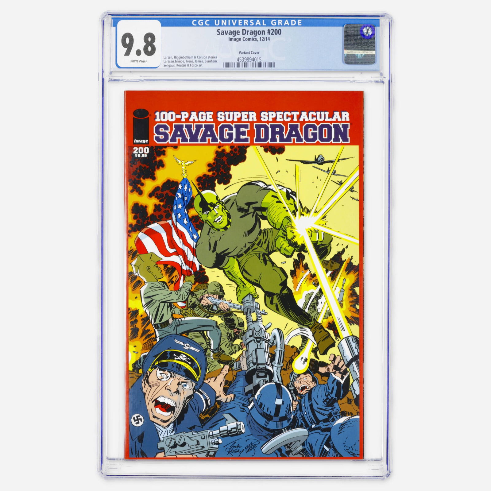 Image Comics Savage Dragon #200 CGC 9.8 Variant (1 of 2)