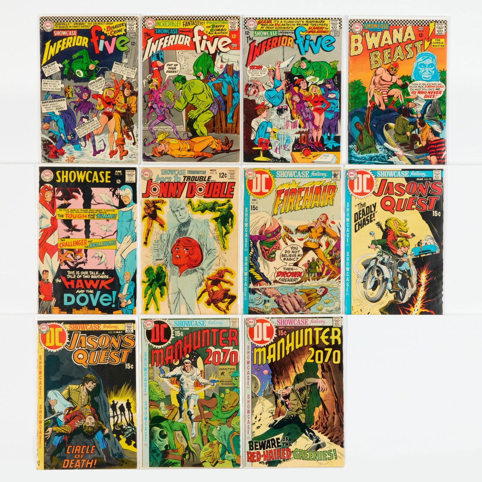 11 DC Comics Showcase #62-#93 Group (1 of 1)