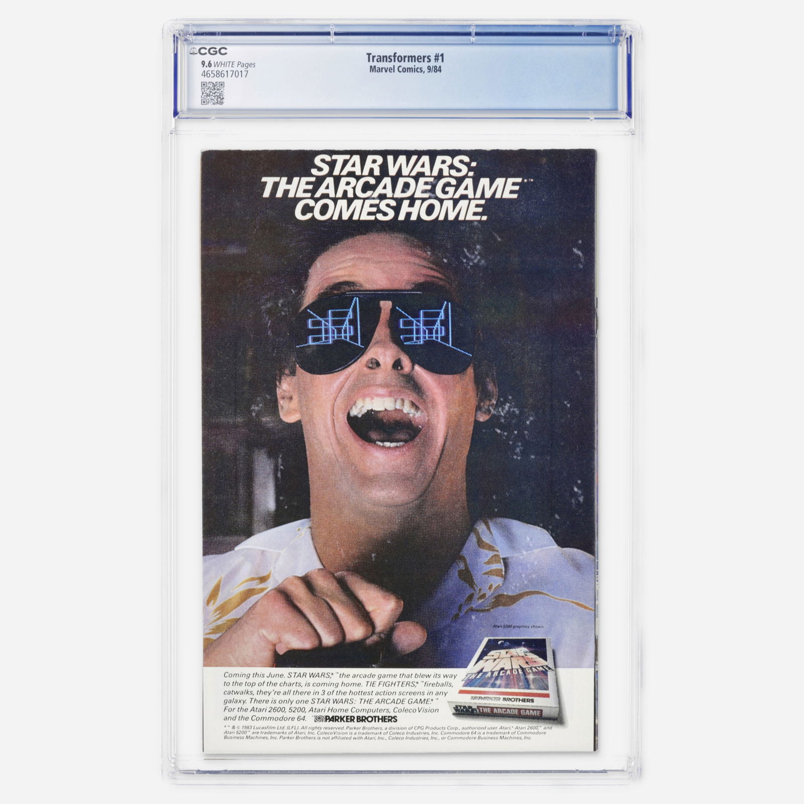 Marvel Comics Transformers #1 CGC 9.6 - 2