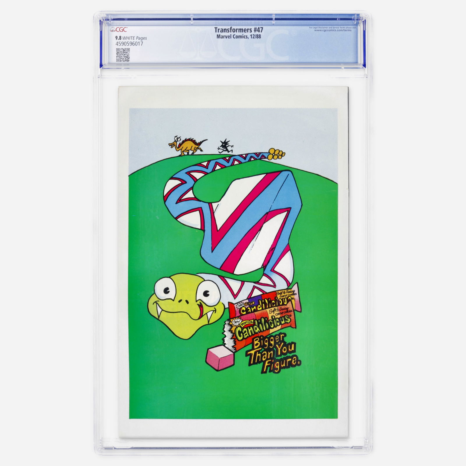 Marvel Comics Transformers #47 CGC 9.8 - 2