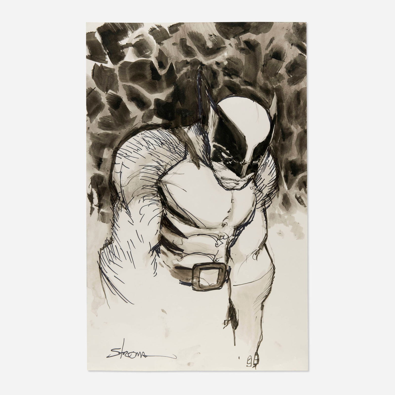 Larry Stroman, Wolverine Original Illustration (2025) (1 of 1)
