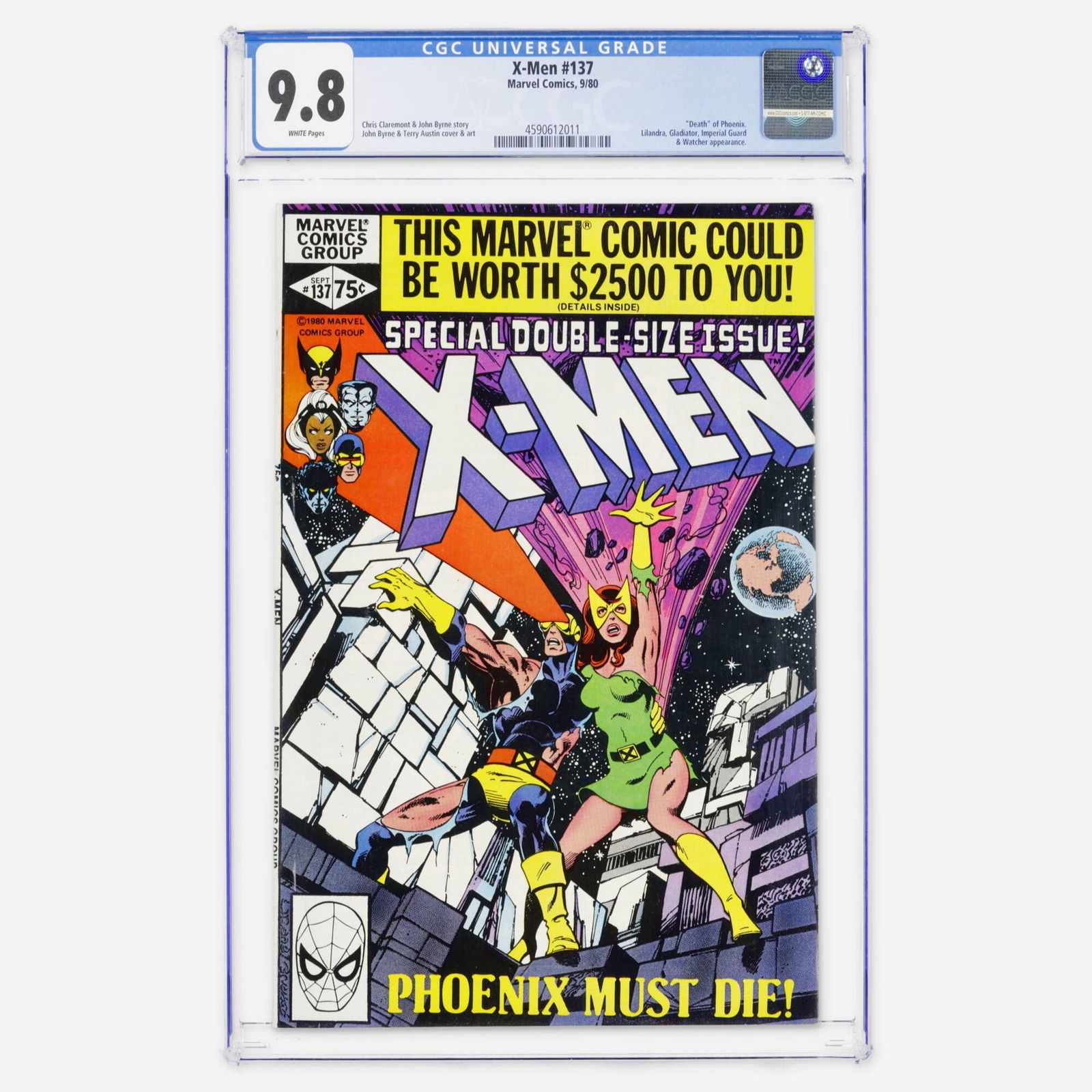 Marvel Comics X-Men #137 CGC 9.8 (1 of 2)