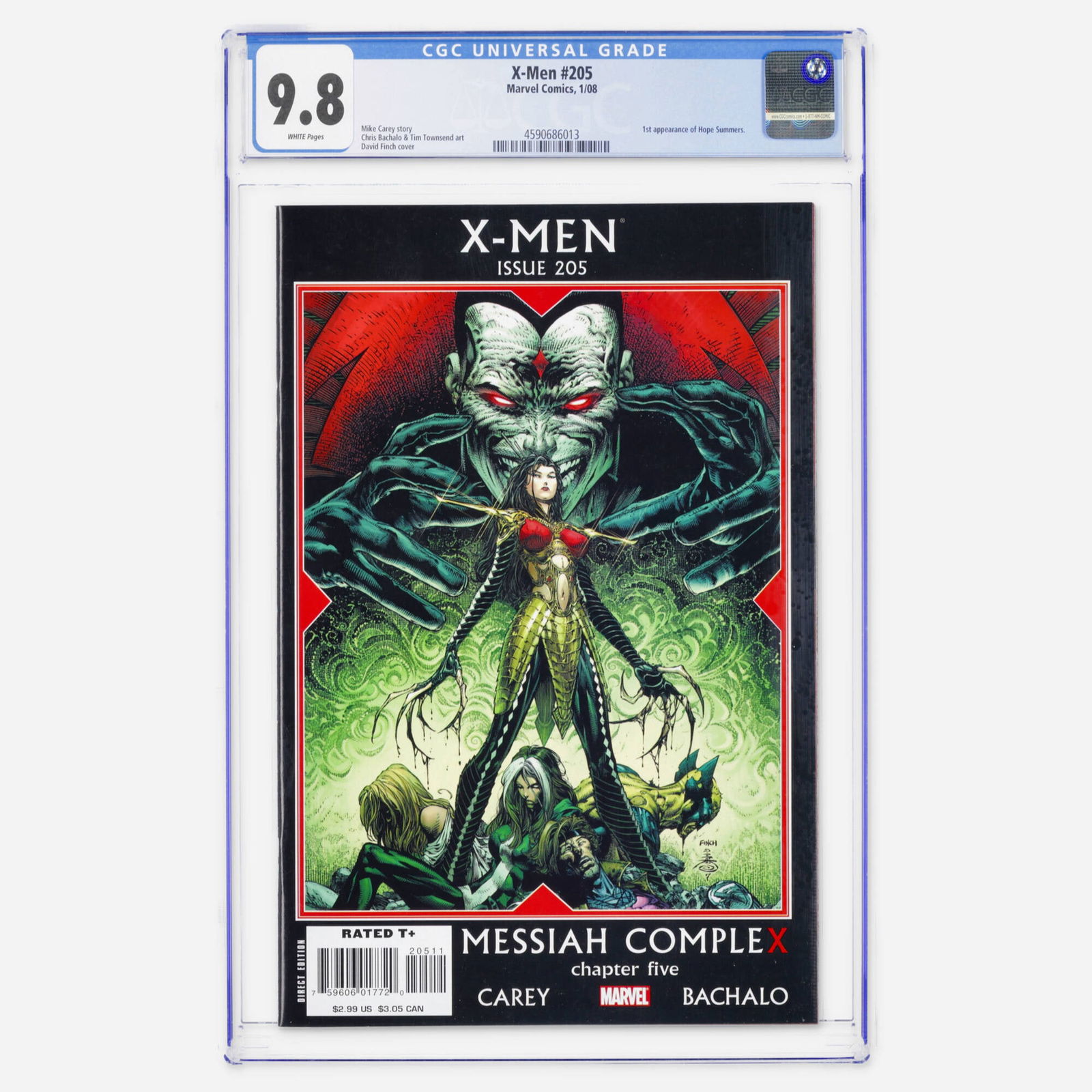 Marvel Comics X-Men #205 CGC 9.8 (1 of 2)