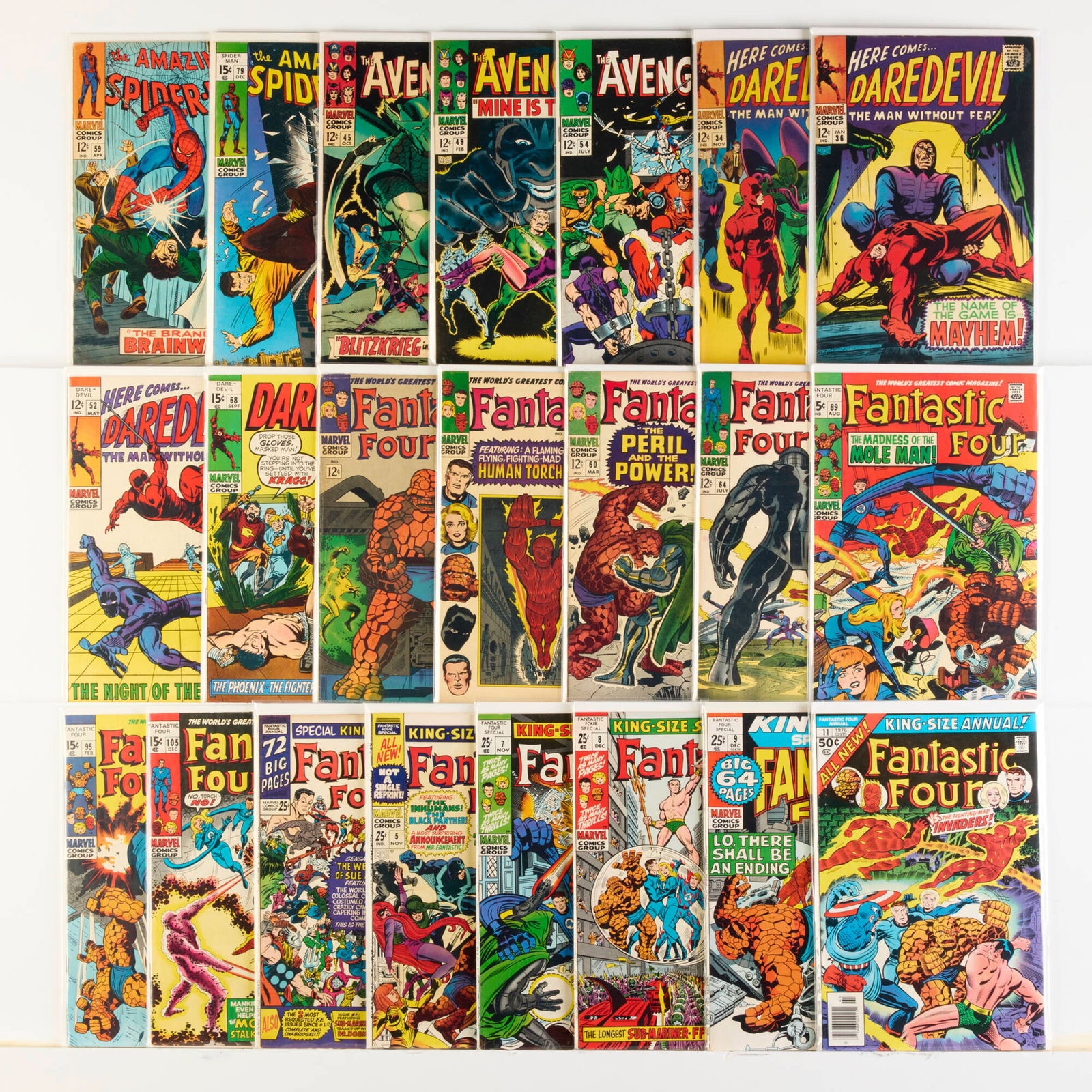 22 Marvel Comics Bronze Age Group (1 of 1)