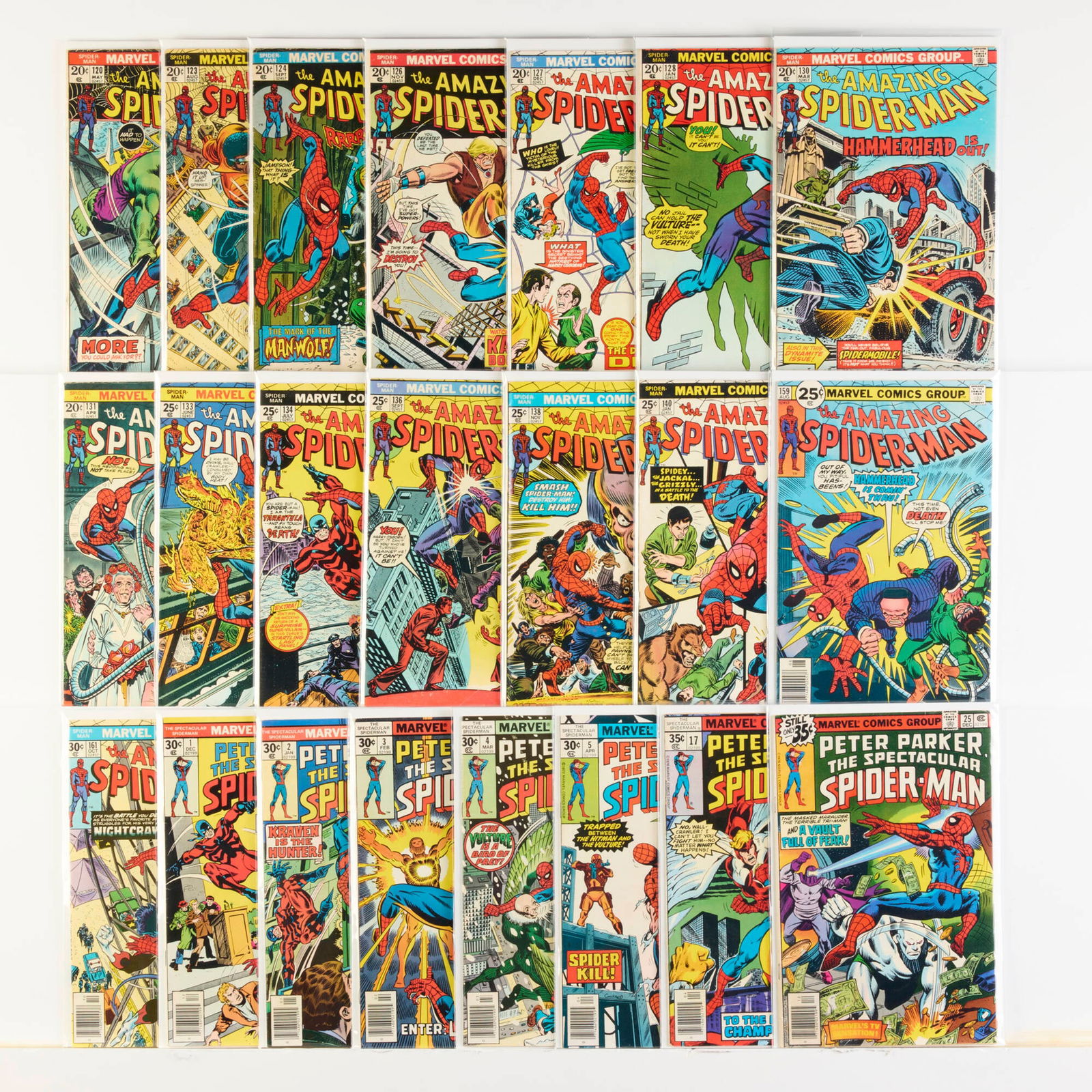 22 Marvel Comics Amazing Spider-Man and Spectacular Spider-Man Group (1 of 1)