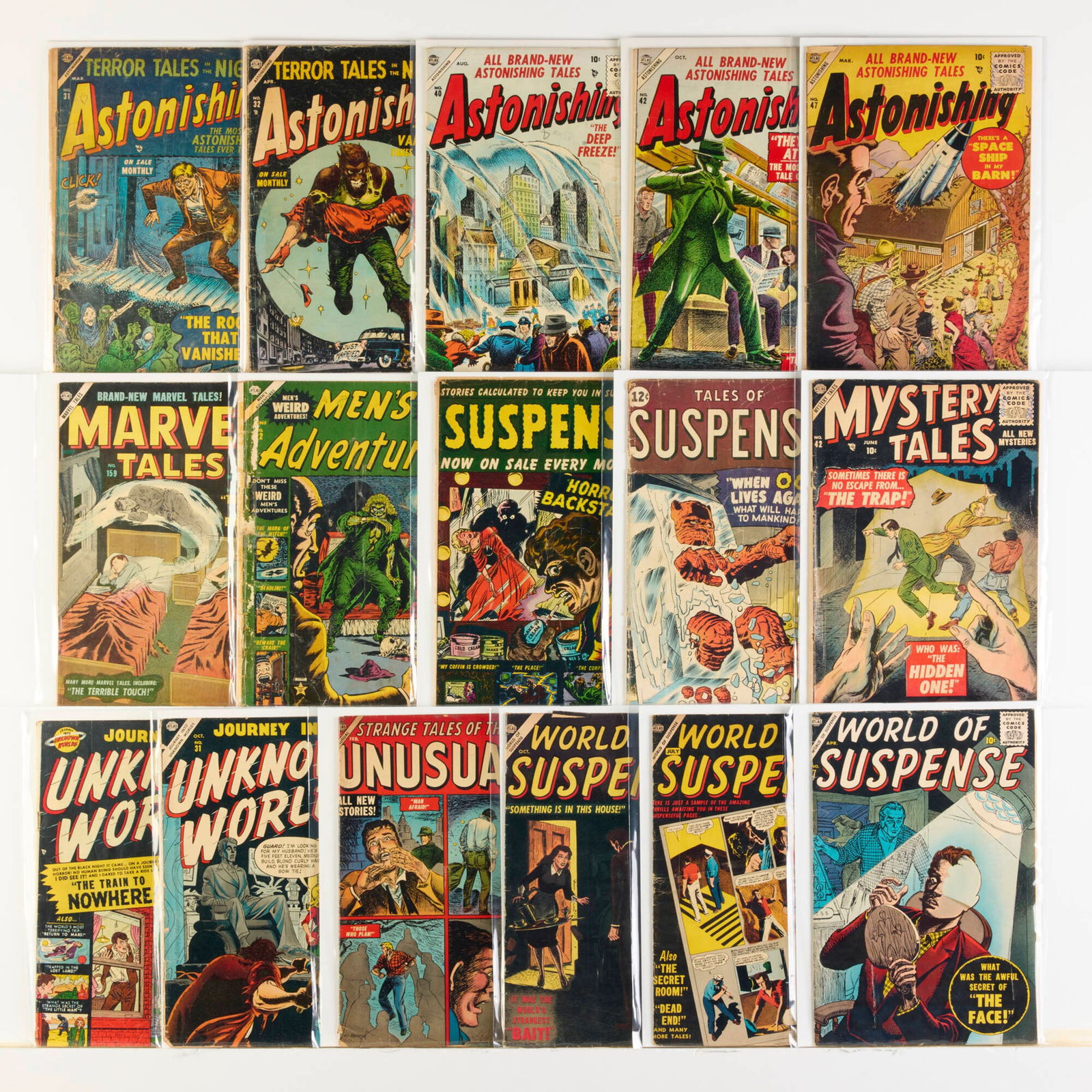 16 Atlas Comics Mystery Related Group (1 of 1)