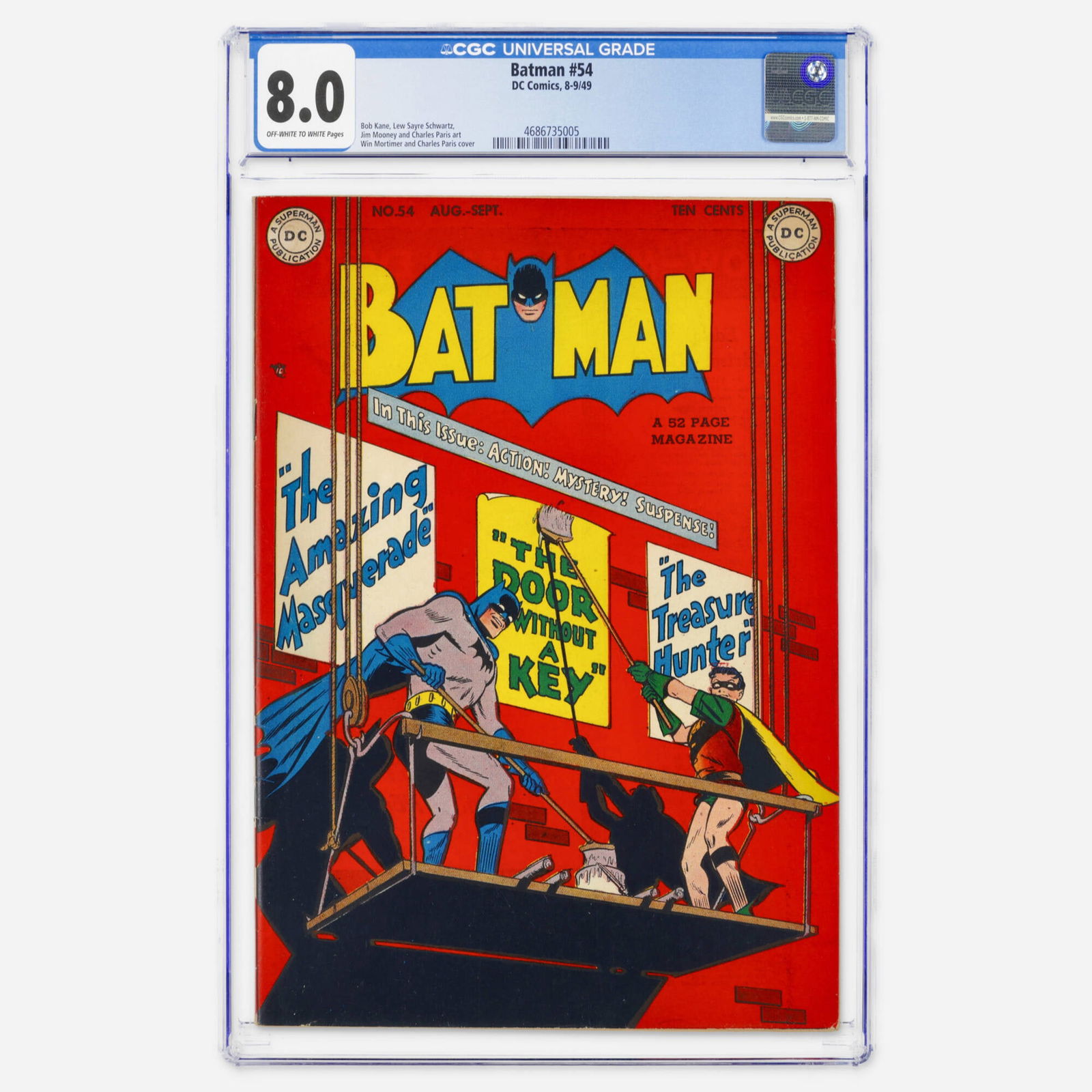 DC Comics Batman #54 CGC 8.0 (1 of 2)