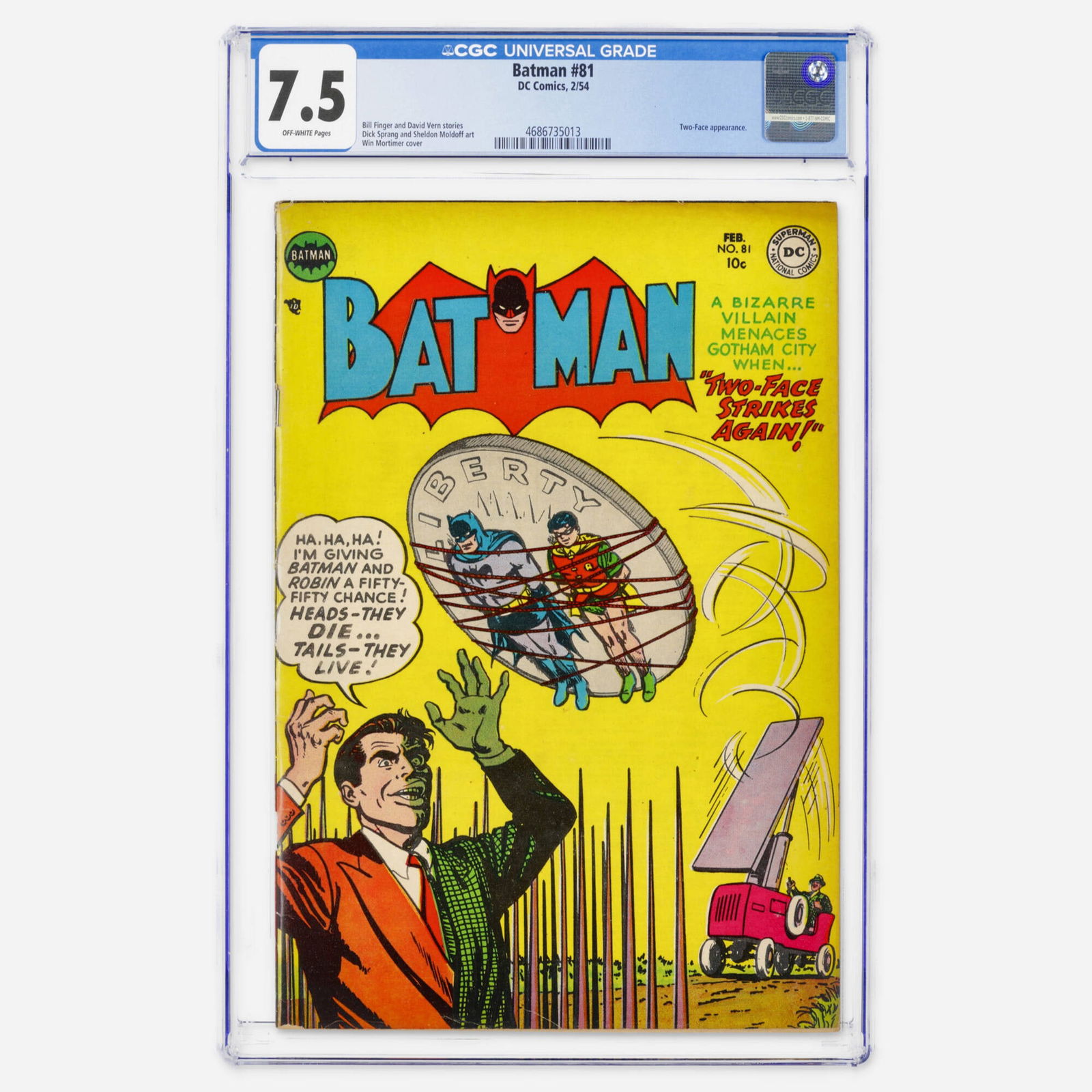 DC Comics Batman #81 CGC 7.5 (1 of 2)
