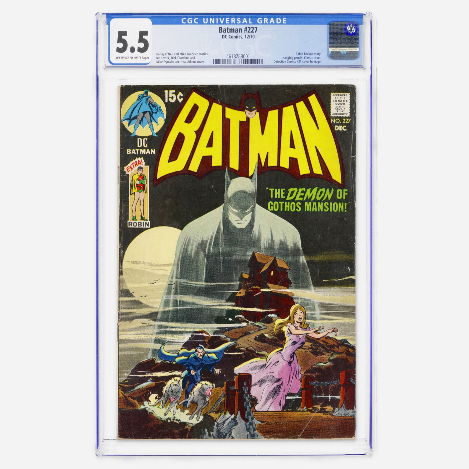 DC Comics Batman #227 CGC 5.5 (1 of 2)