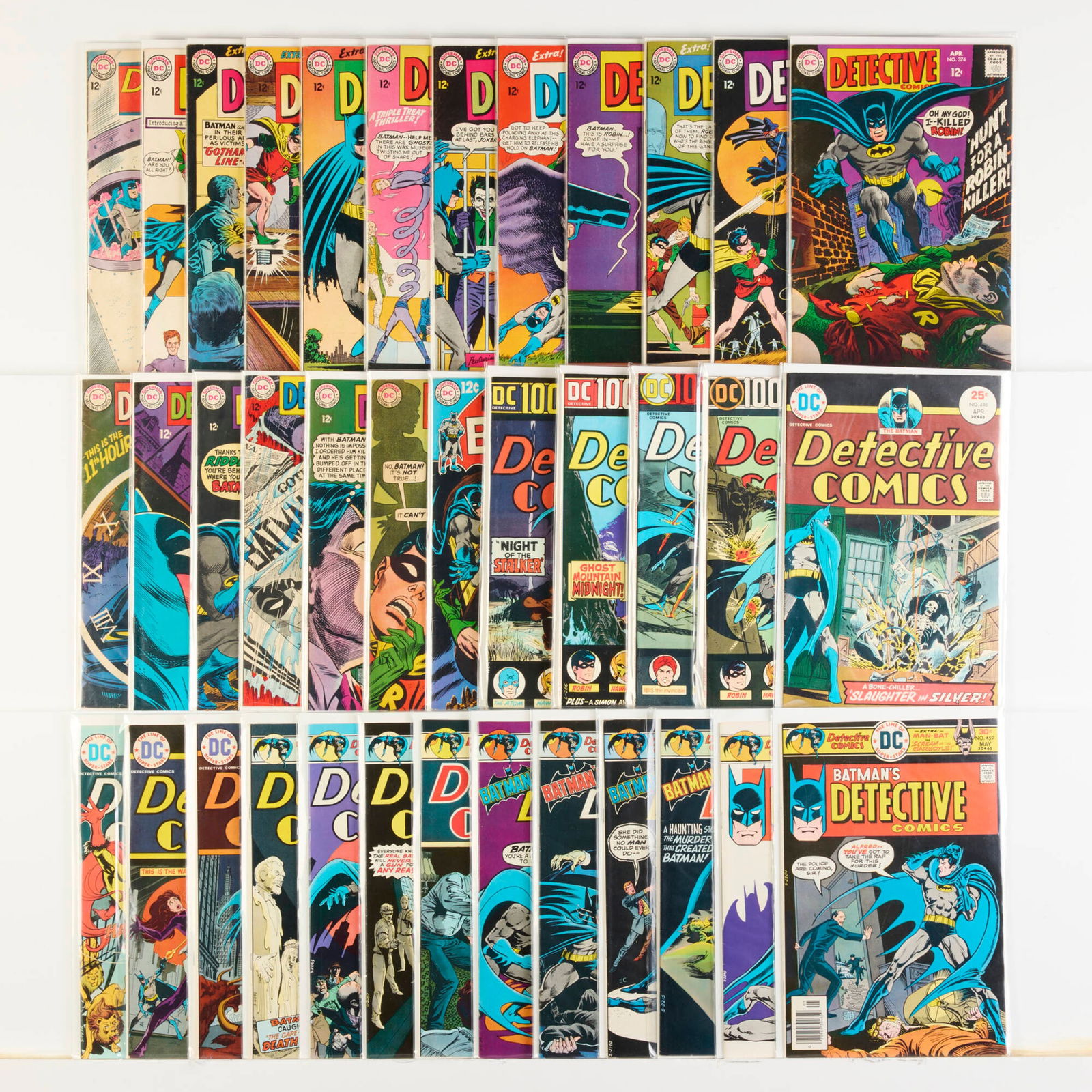 37 DC Comics Detective Comics #324-#459 Group (1 of 1)