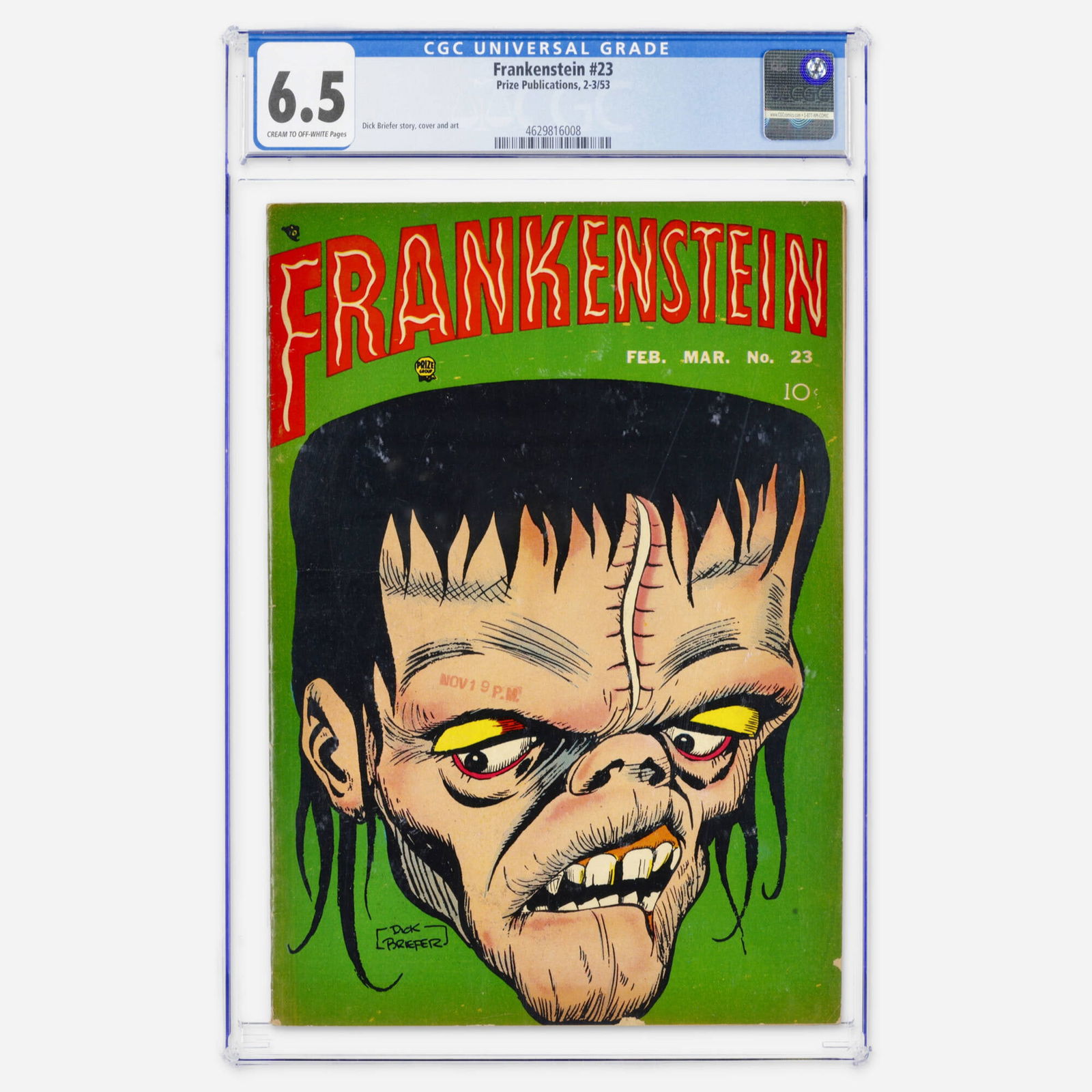 Prize Publications Frankenstein #23 CGC 6.5 (1 of 2)