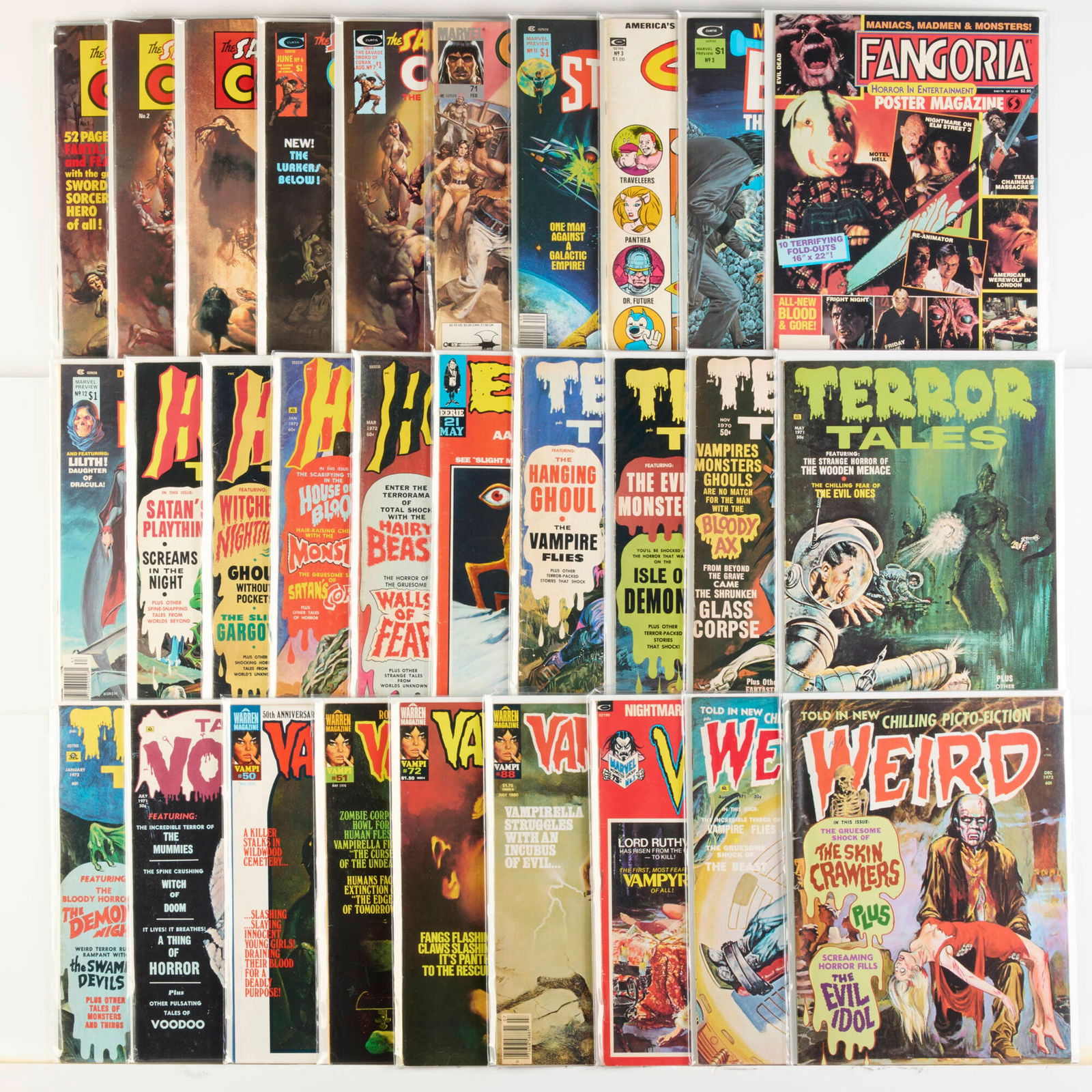 29 Mixed Publisher Horror Related Magazine Group (1 of 1)