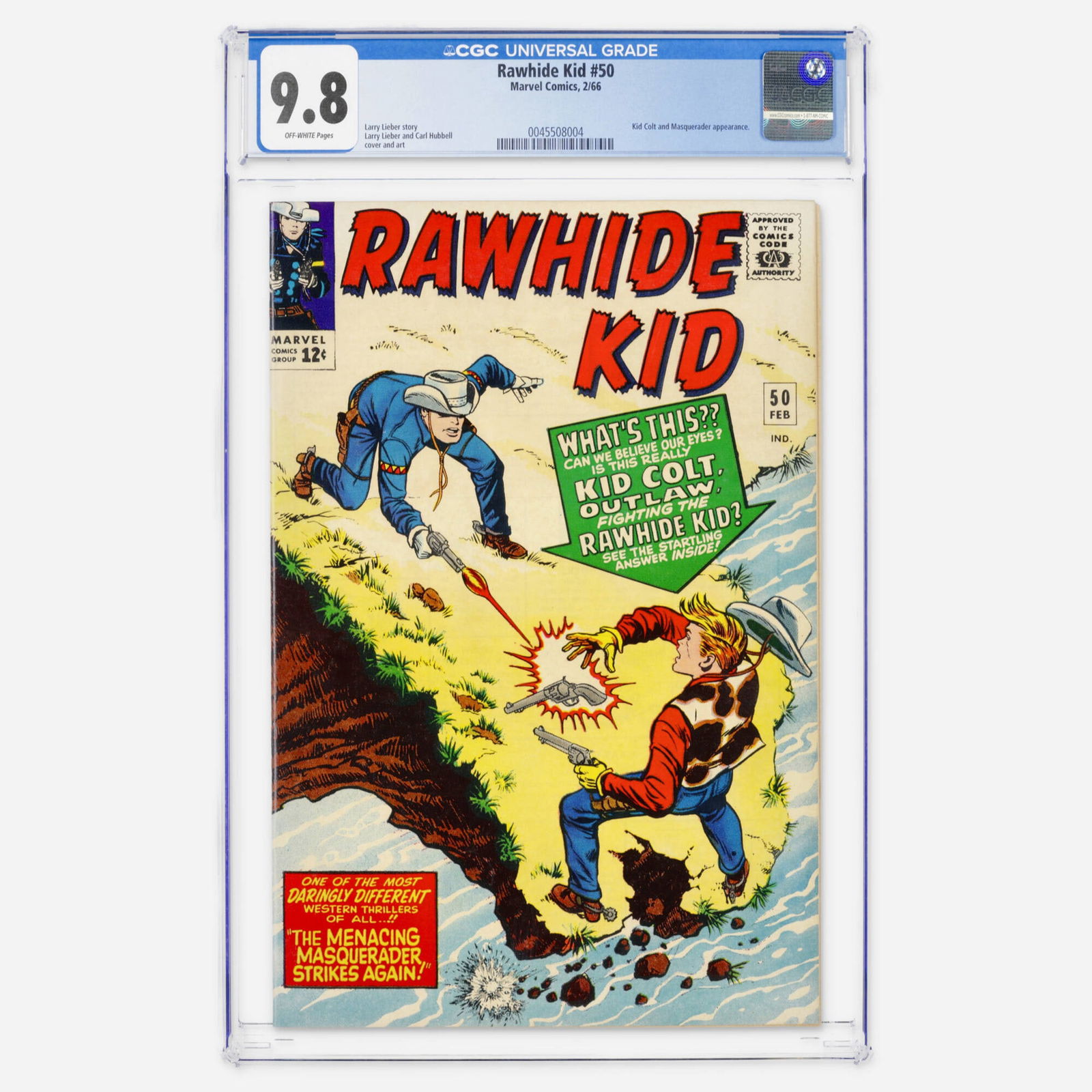 Marvel Comics Rawhide Kid #50 CGC 9.8 (1 of 2)