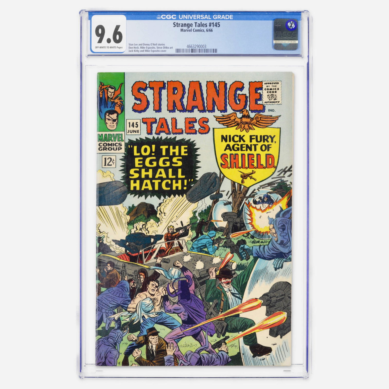 Marvel Comics Strange Tales #145 CGC 9.6 (1 of 2)
