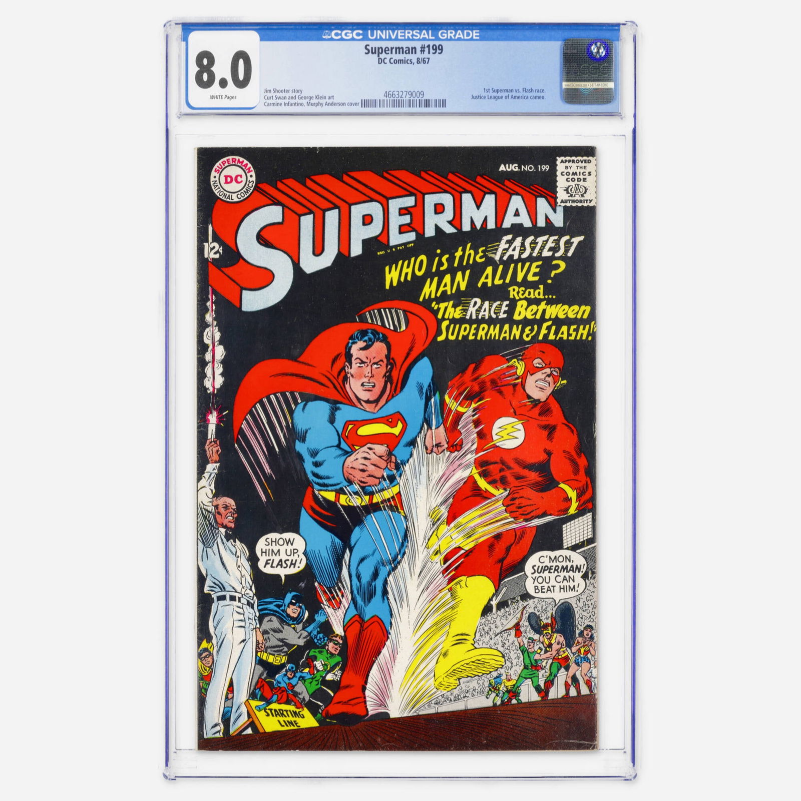 DC Comics Superman #199 CGC 8.0 (1 of 2)