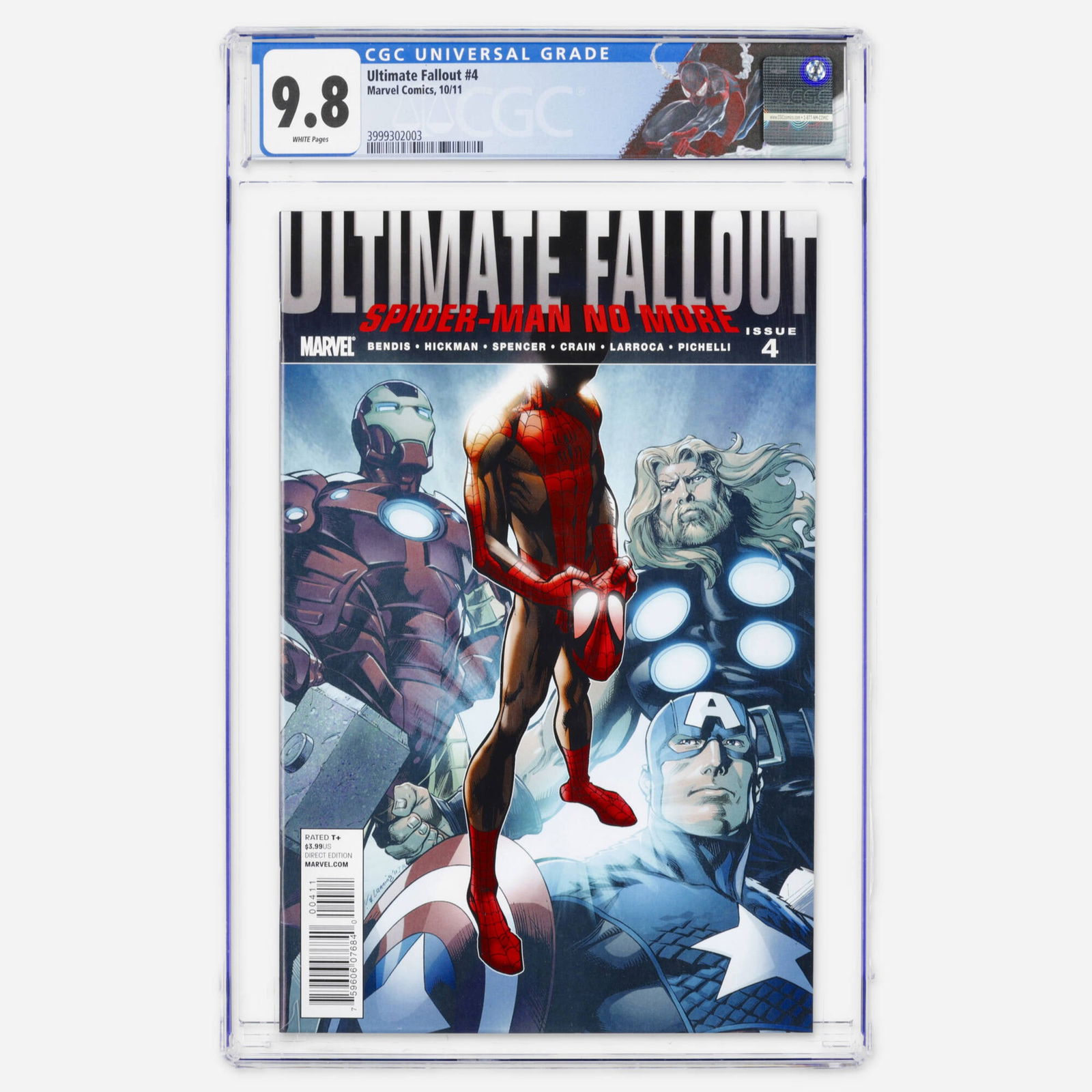 Marvel Comics Ultimate Fallout #4 CGC 9.8 (1 of 2)