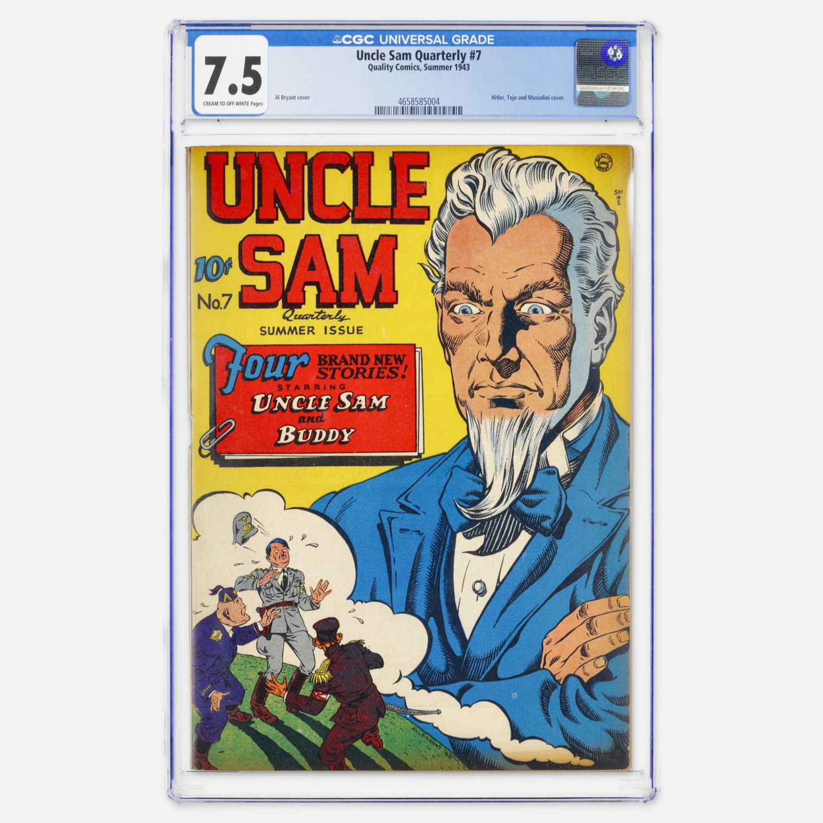 Quality Comics Uncle Sam Quarterly #7 CGC 7.5 (1 of 2)