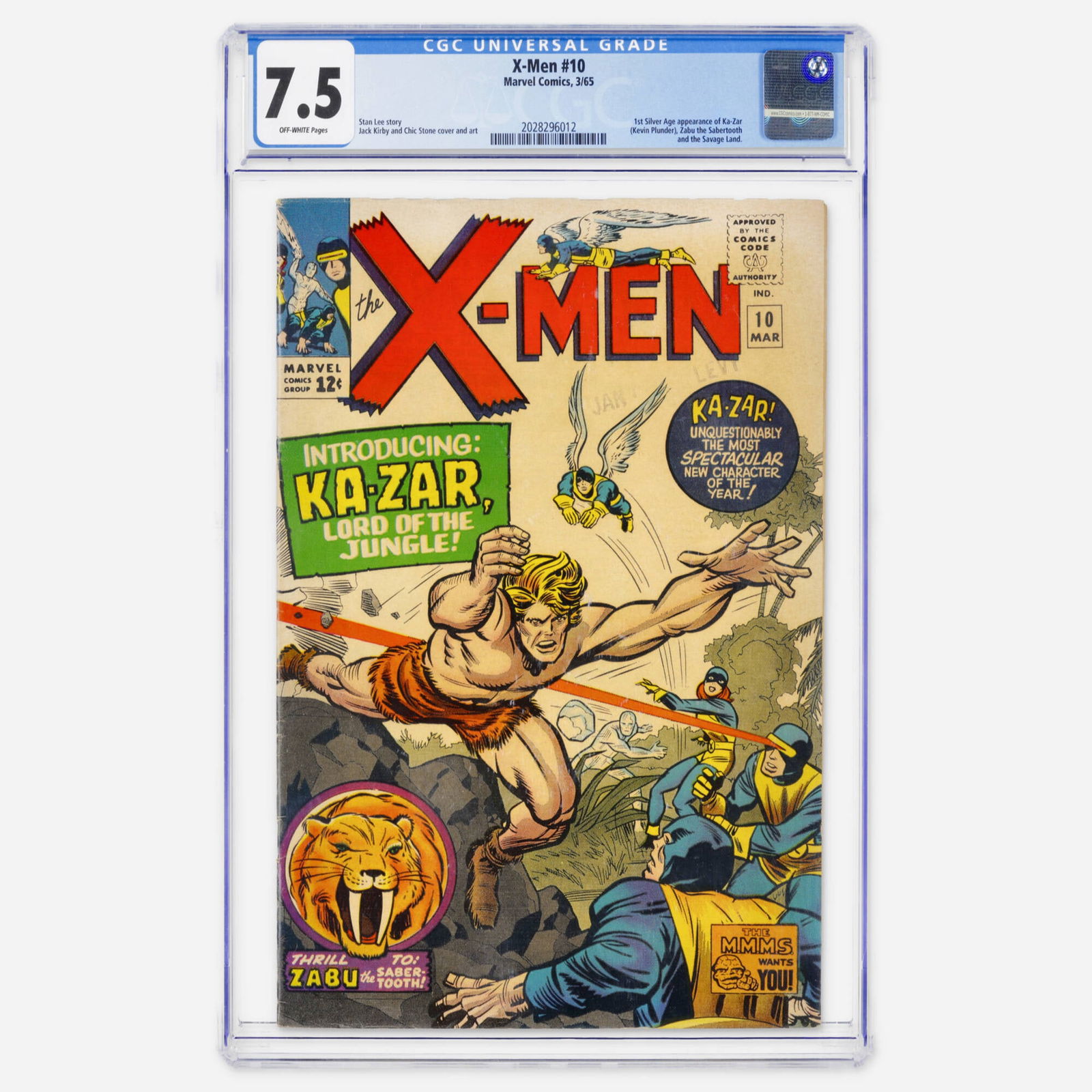 Marvel Comics X-Men #10 CGC 7.5 (1 of 2)
