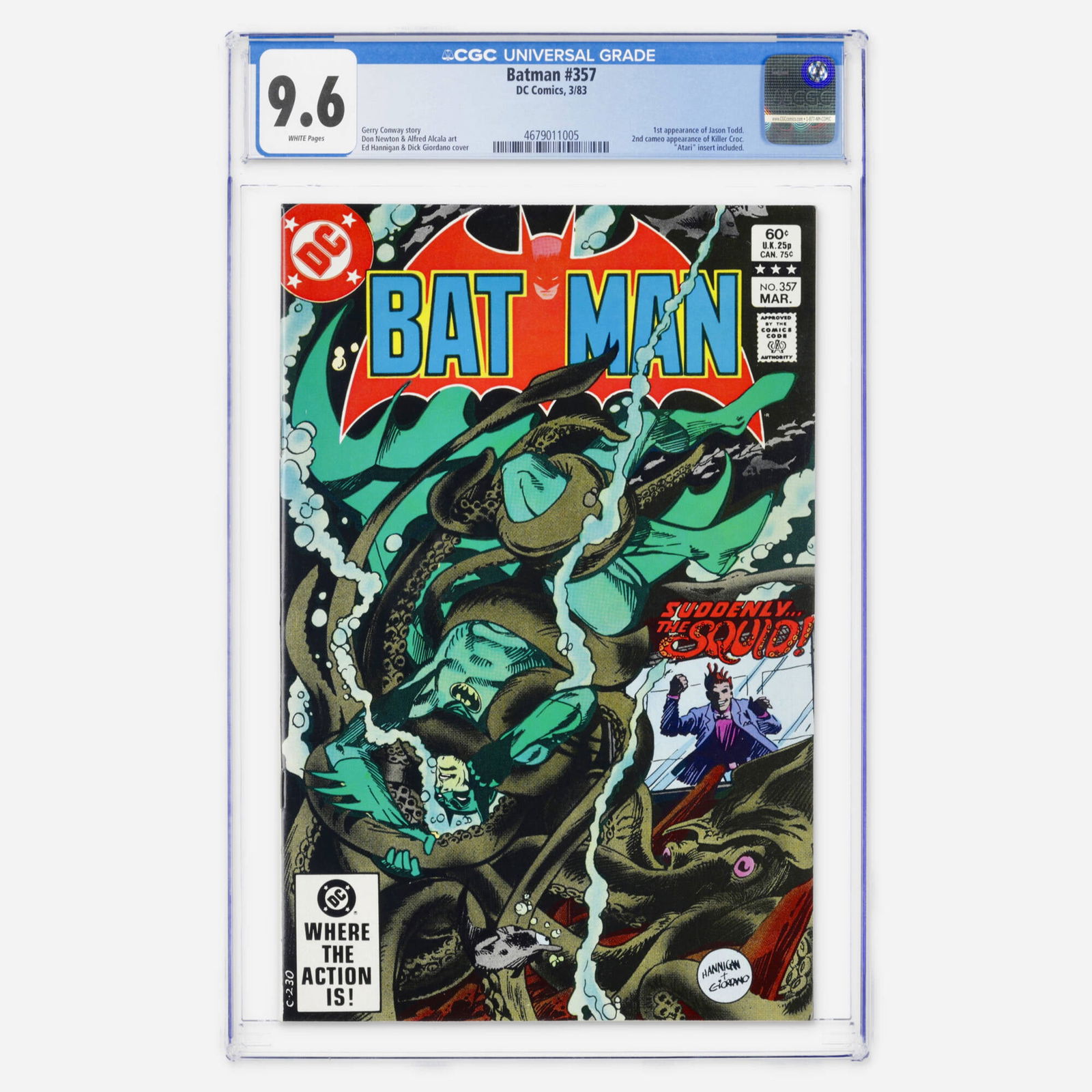 DC Comics Batman #357 CGC 9.6 (1 of 2)