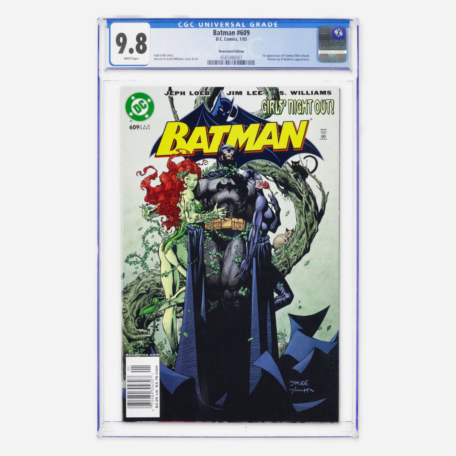 DC Comics Batman #609 CGC 9.8 Newsstand (1 of 2)