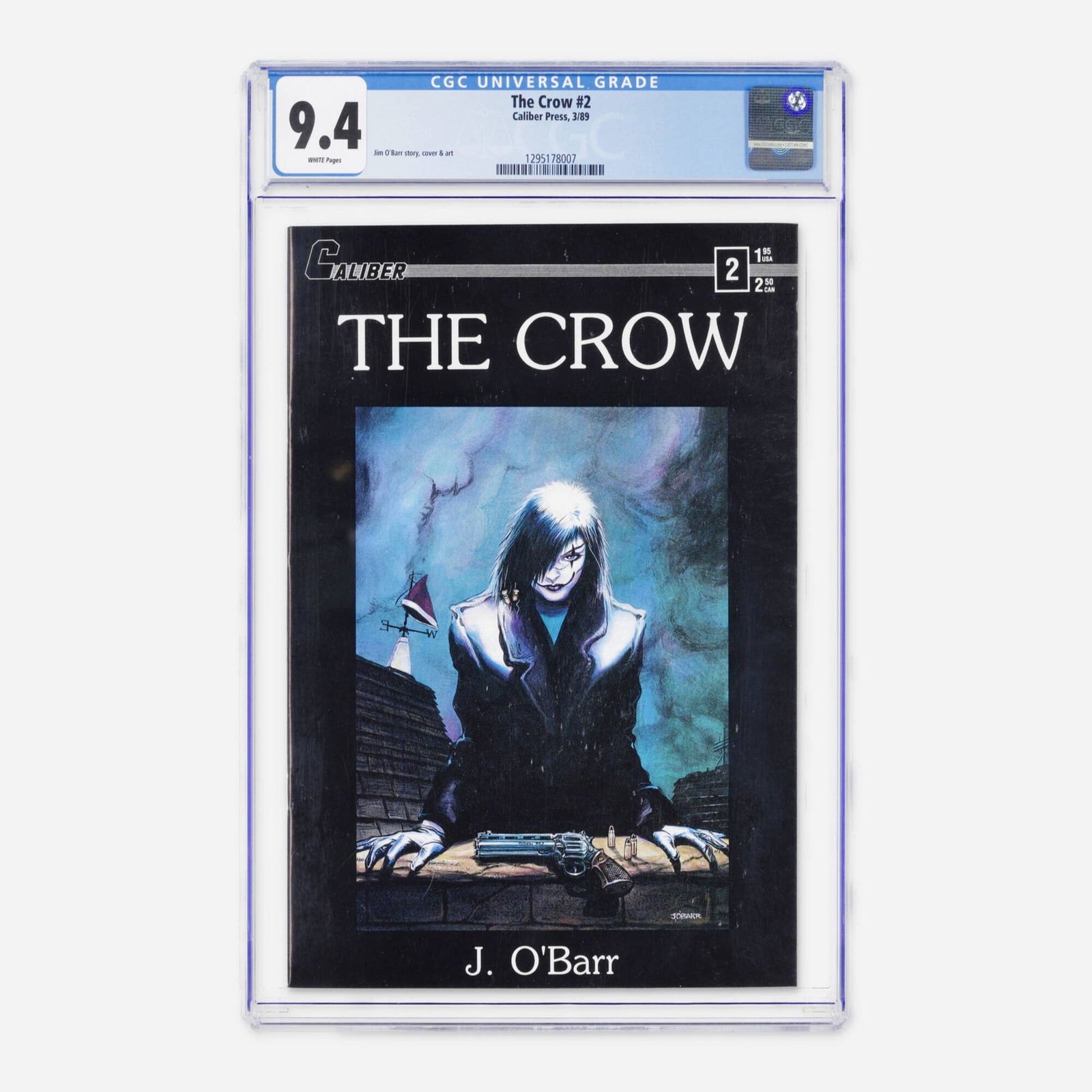 Caliber Press The Crow #2 CGC 9.4 (1 of 2)