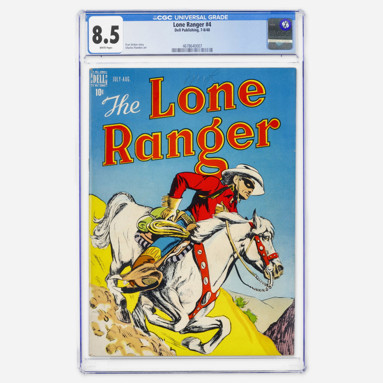 Dell Publishing Lone Ranger #4 CGC 8.5 (1 of 2)