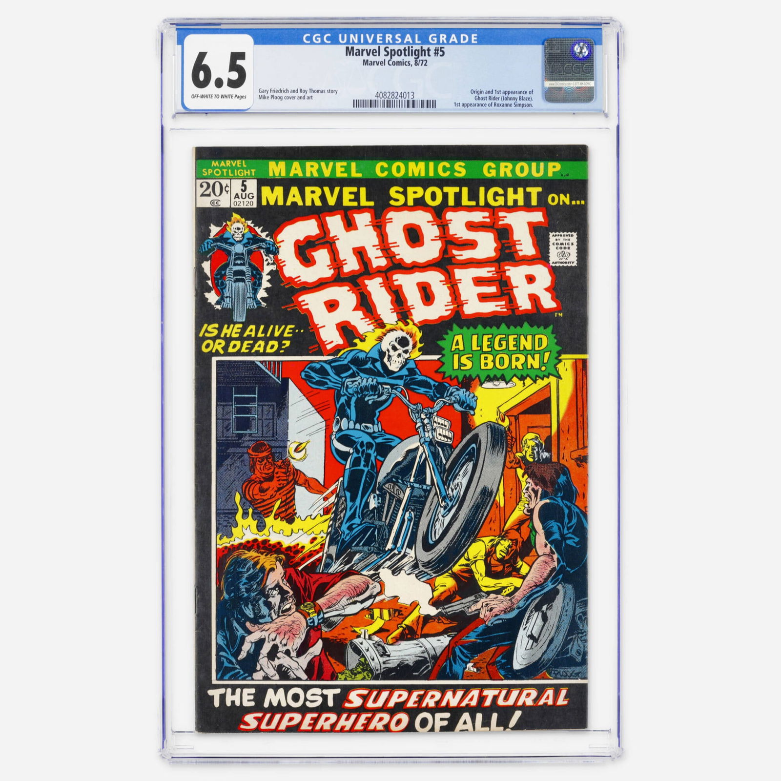 Marvel Comics Marvel Spotlight #5 CGC 6.5 (1 of 2)