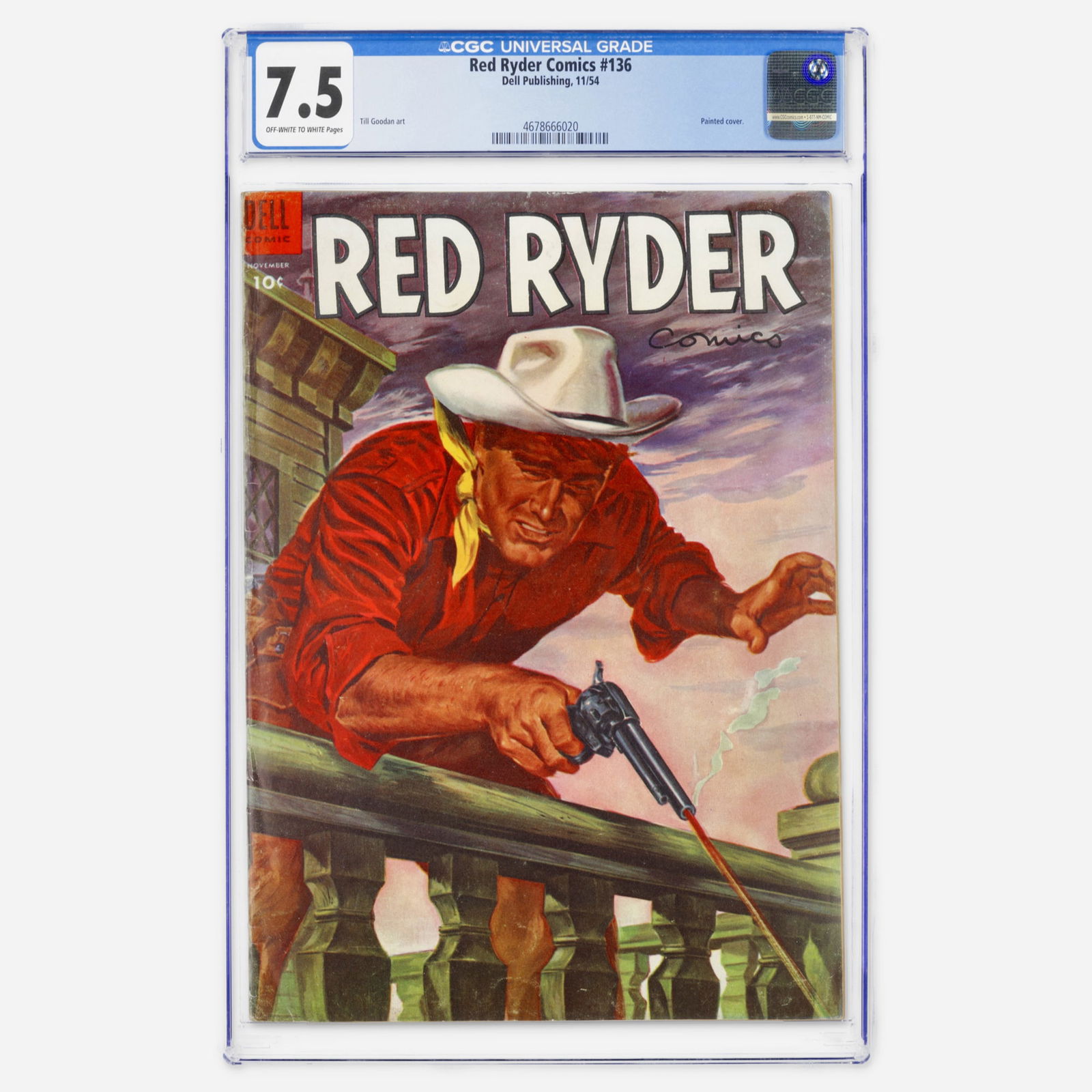 Dell Publishing Red Ryder Comics #136 CGC 7.5 (1 of 2)