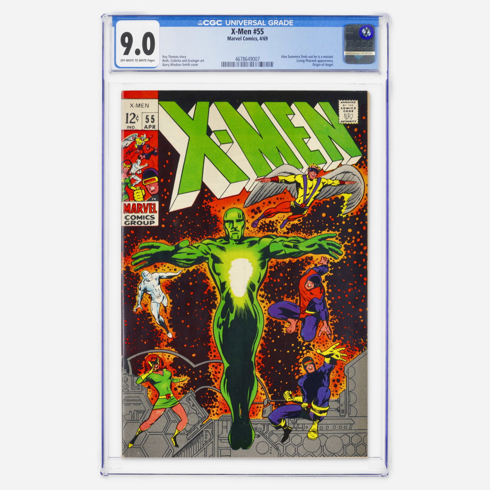 Marvel Comics X-Men #55 CGC 9.0 (1 of 2)