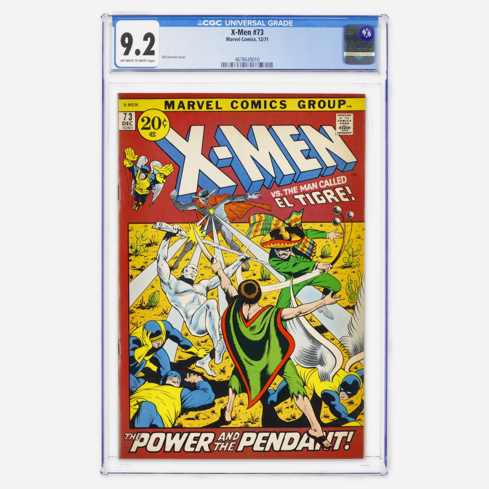 Marvel Comics X-Men #73 CGC 9.2 (1 of 2)