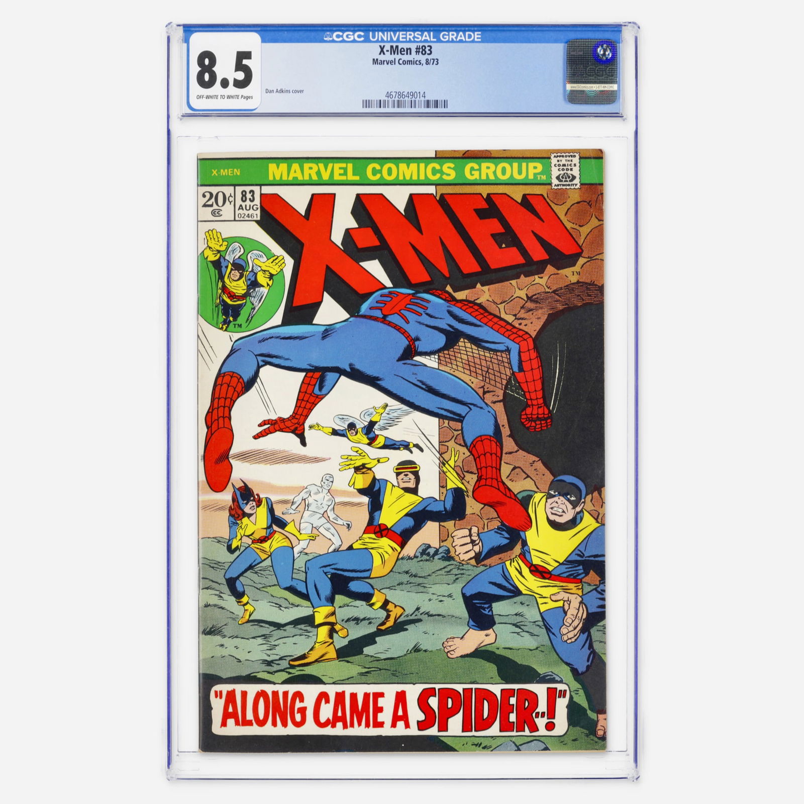 Marvel Comics X-Men #83 CGC 8.5 (1 of 2)