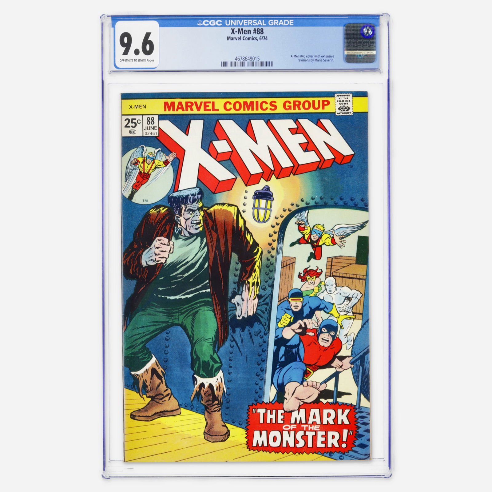 Marvel Comics X-Men #88 CGC 9.6 (1 of 2)