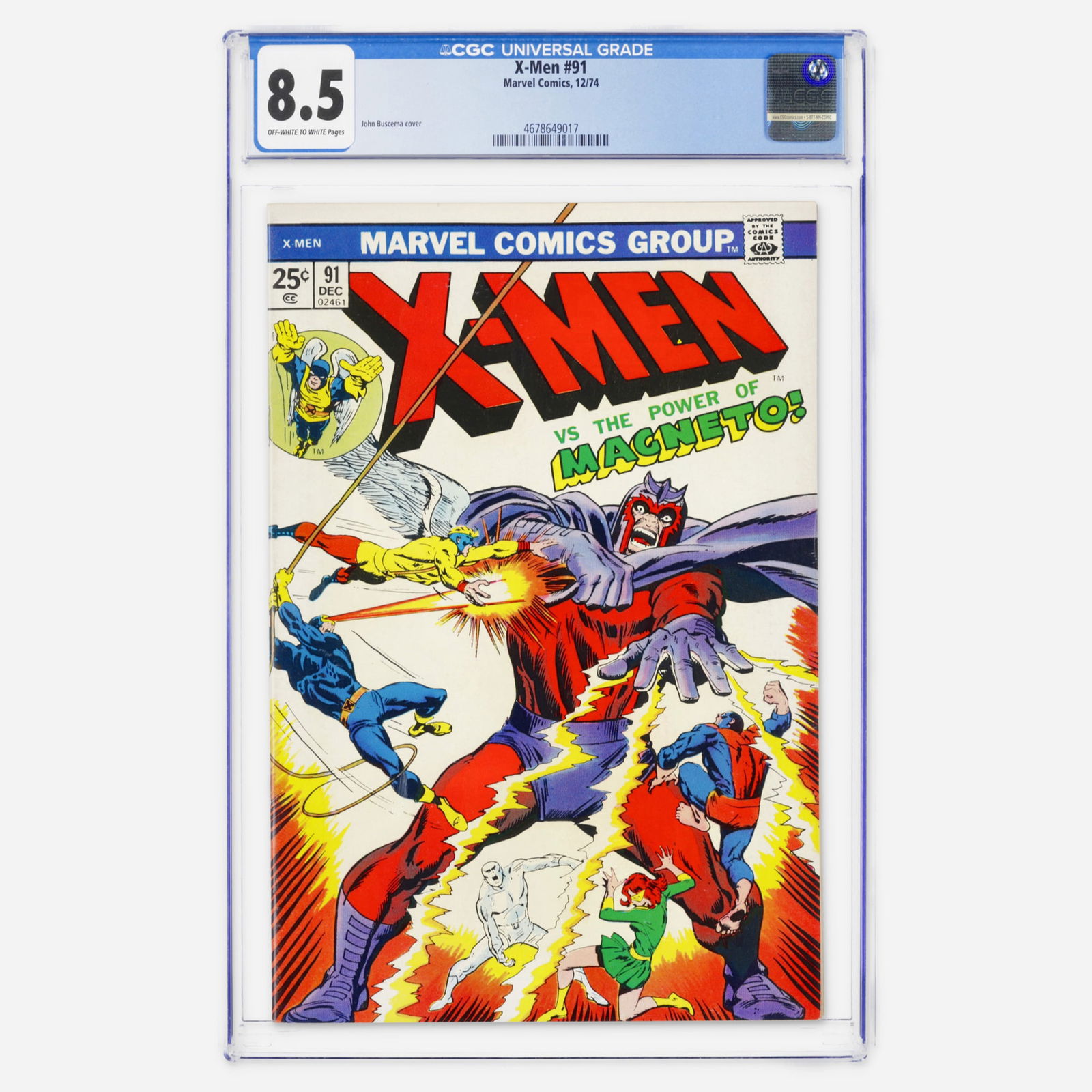 Marvel Comics X-Men #91 CGC 8.5 (1 of 2)