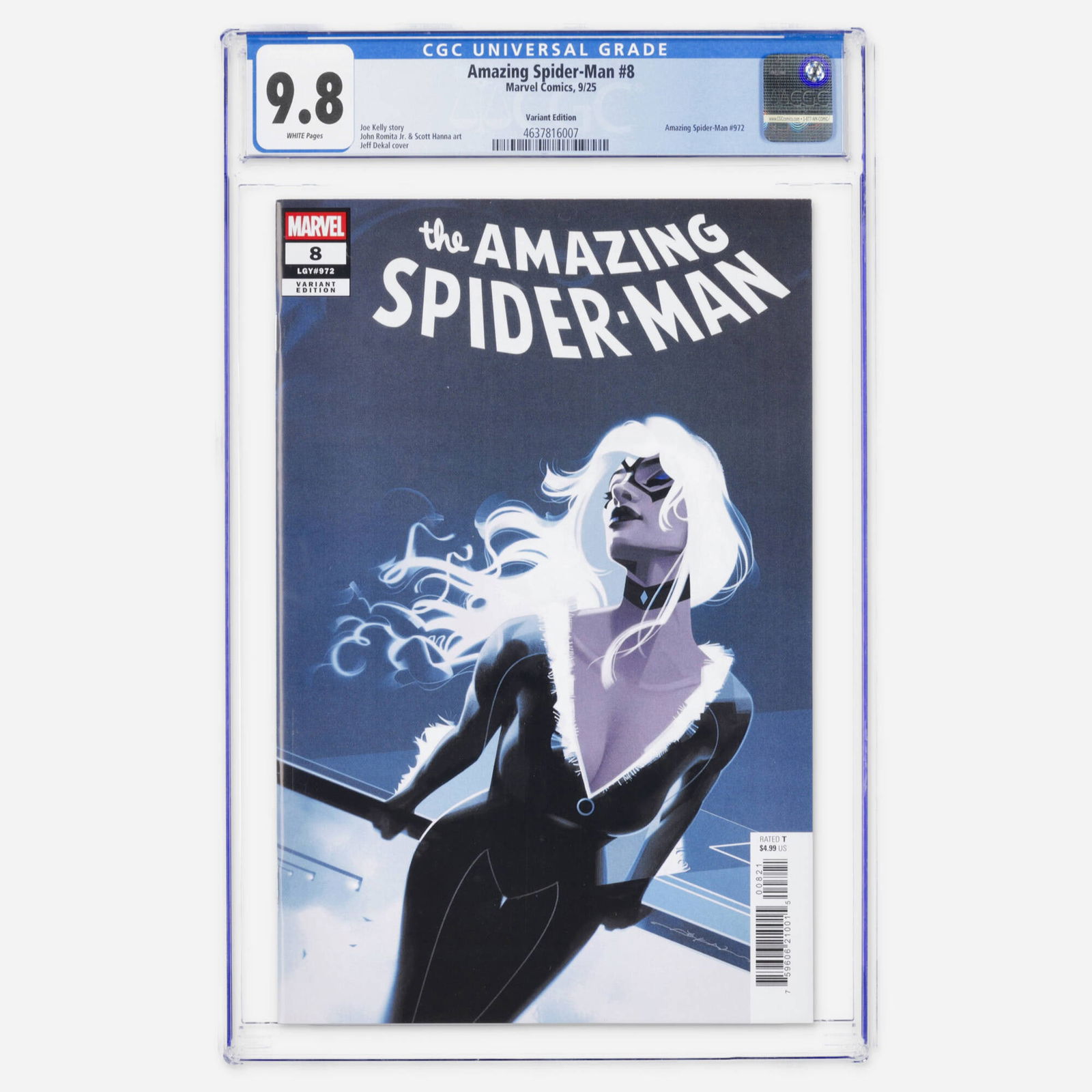 Marvel Comics Amazing Spider-Man #8 CGC 9.8 Variant Edition (1 of 2)