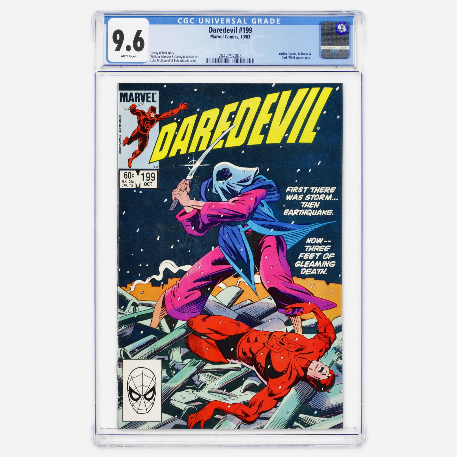 Marvel Comics Daredevil #199 CGC 9.6 (1 of 2)