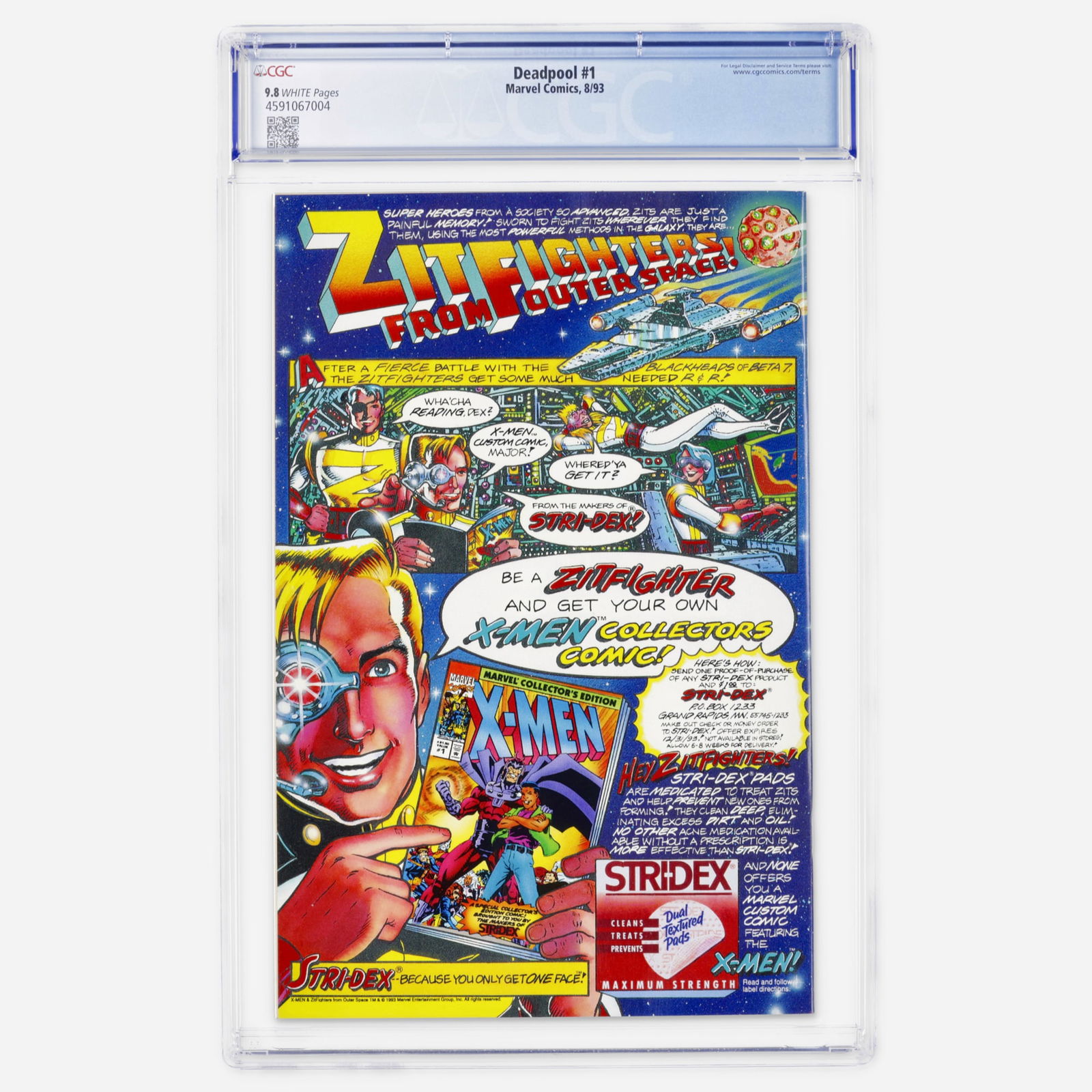 Marvel Comics Deadpool #1 CGC 9.8 - 2