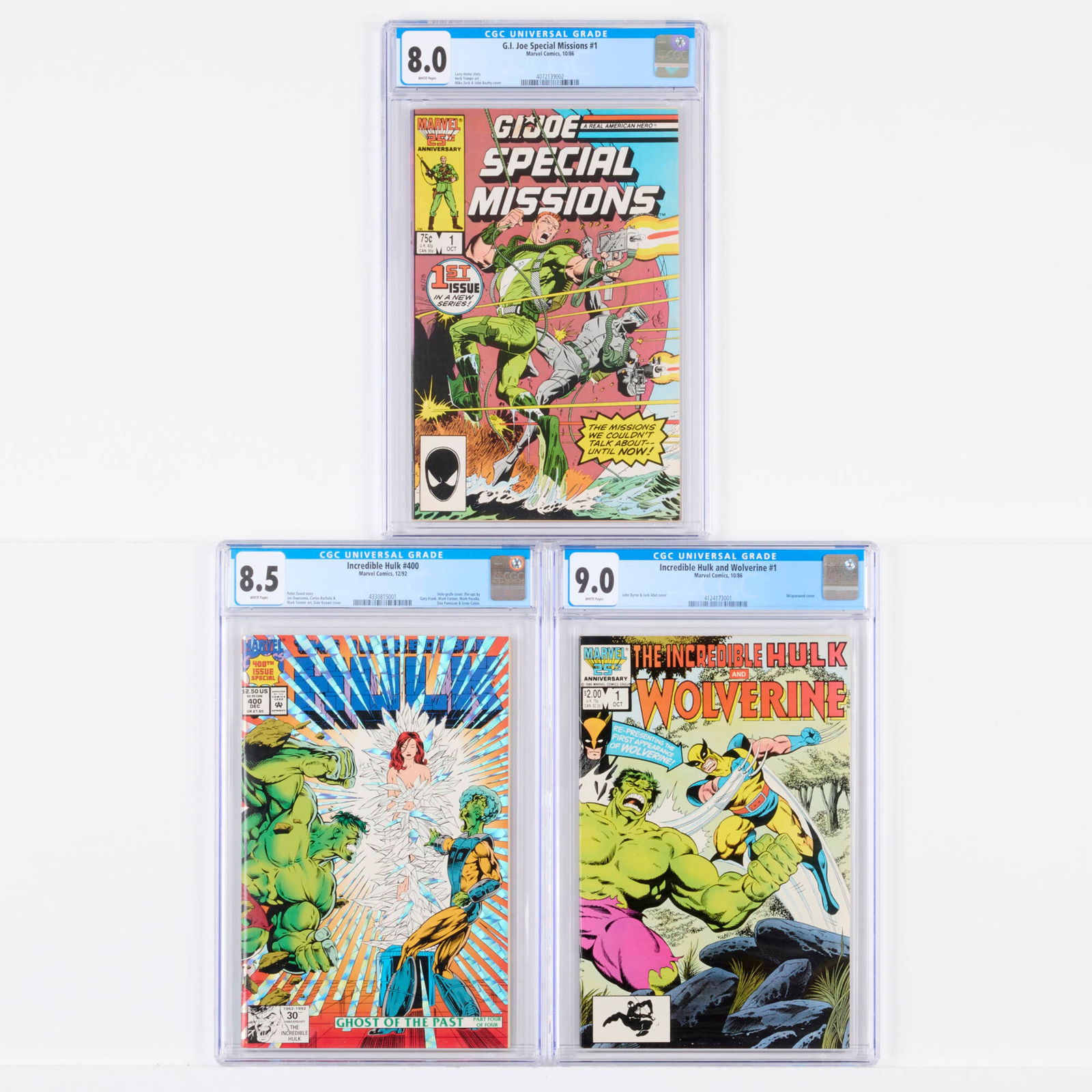 3 Marvel Comics Modern Age CGC Group (1 of 2)