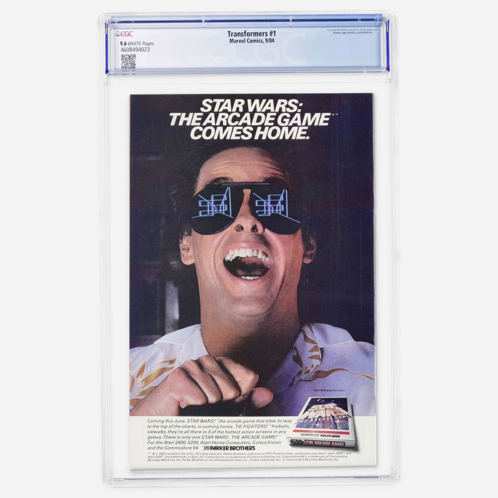 Marvel Comics Transformers #1 CGC 9.6 - 2