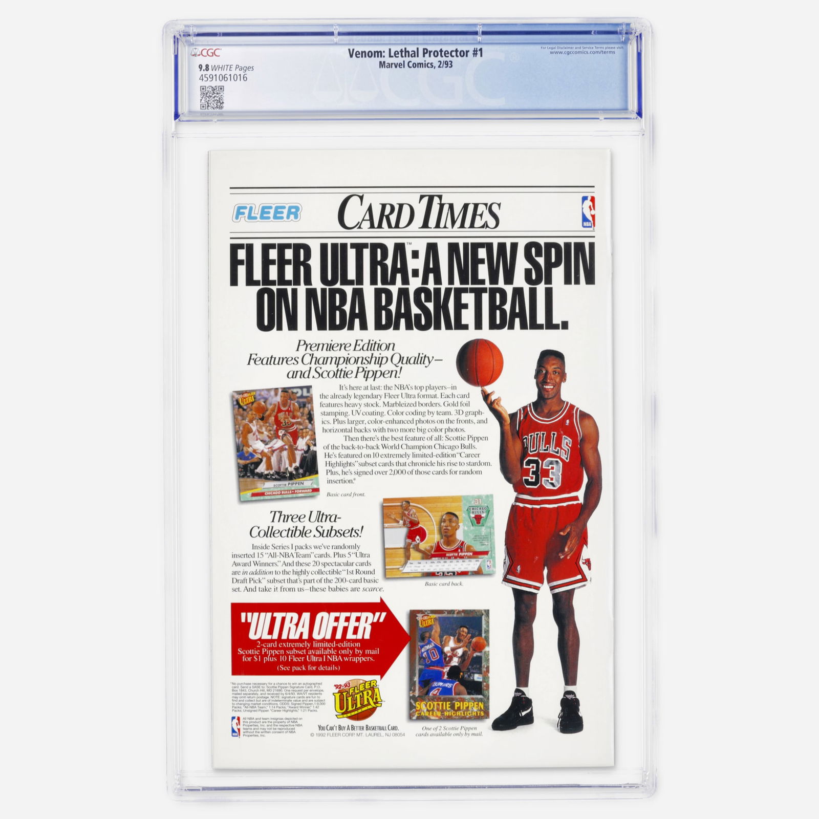 Marvel Comics Venom: Lethal Protector #1 CGC 9.8 - 2